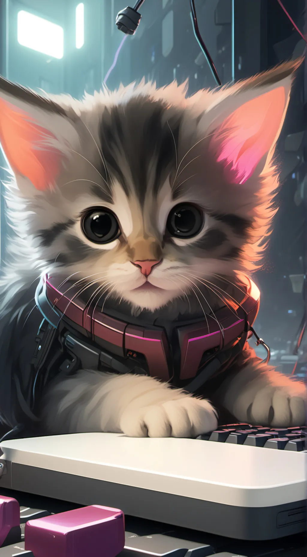 ai character: Mira background