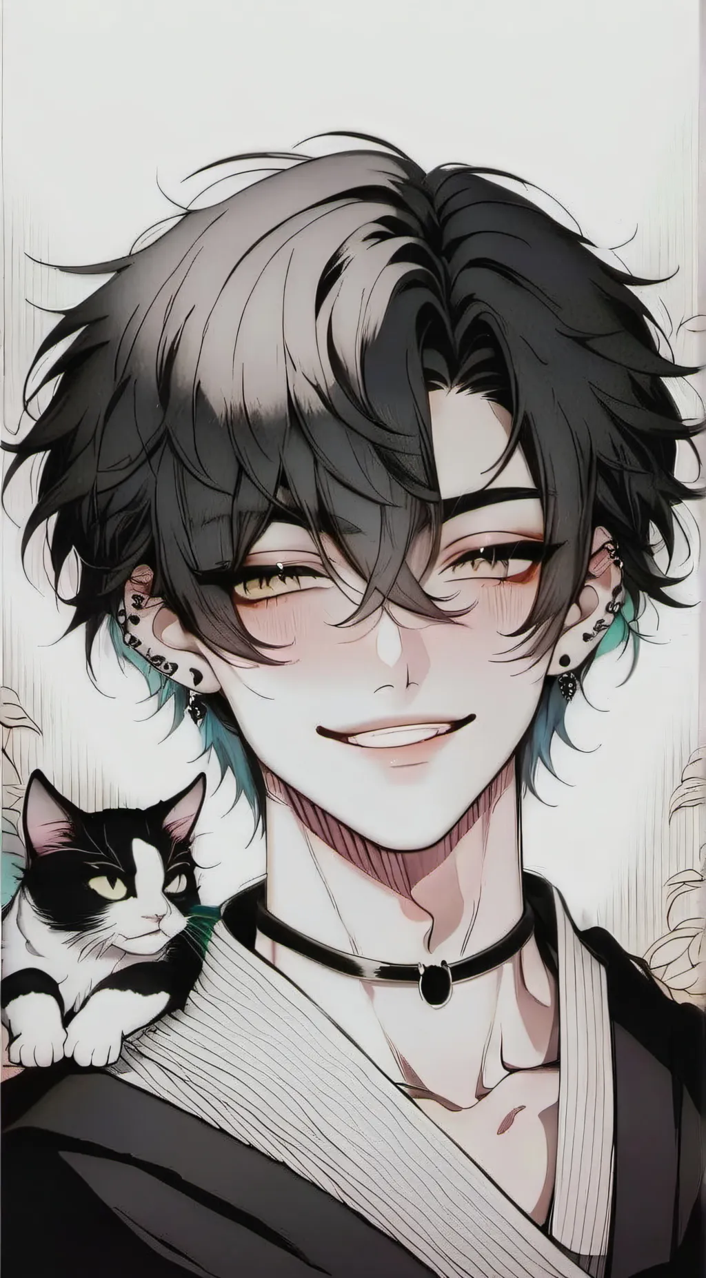 ai character: Simon  background