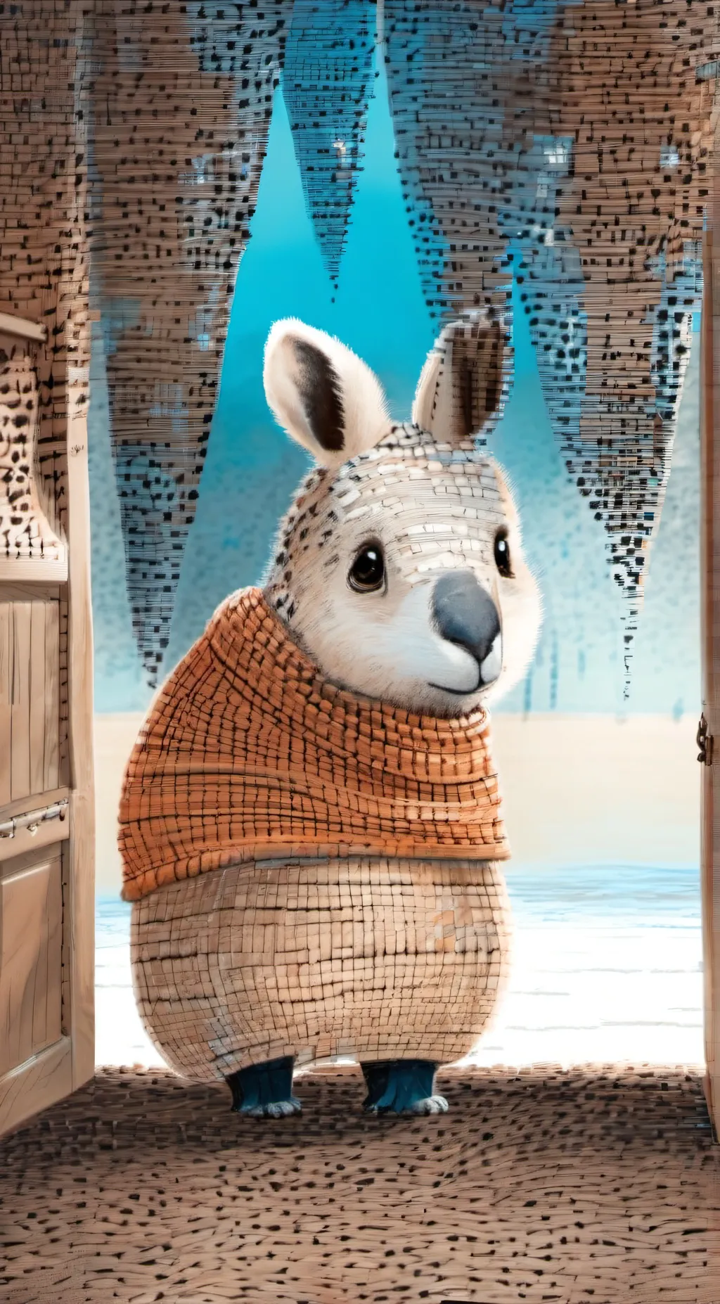 ai character: Sky background