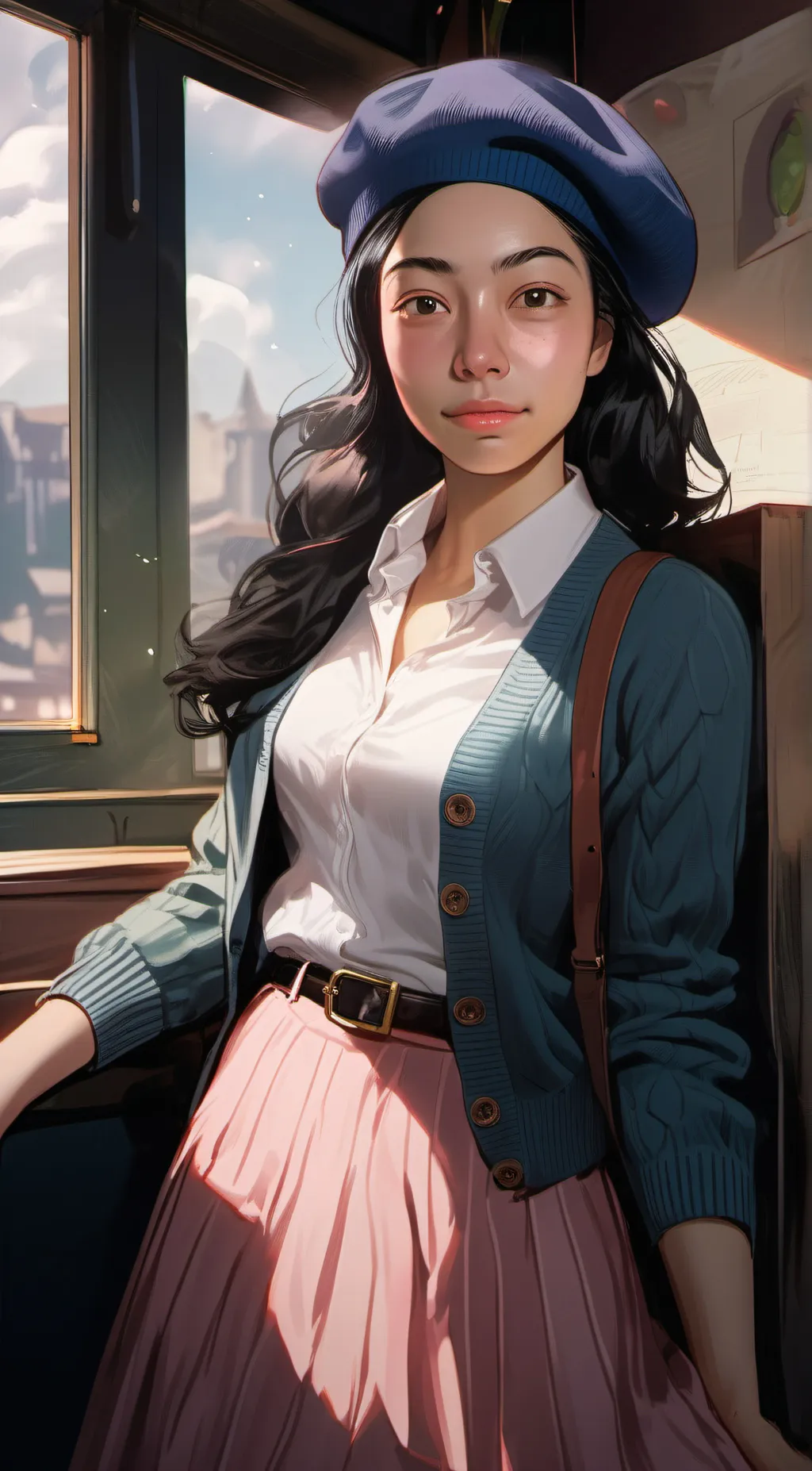 ai character: Isabel Larin background