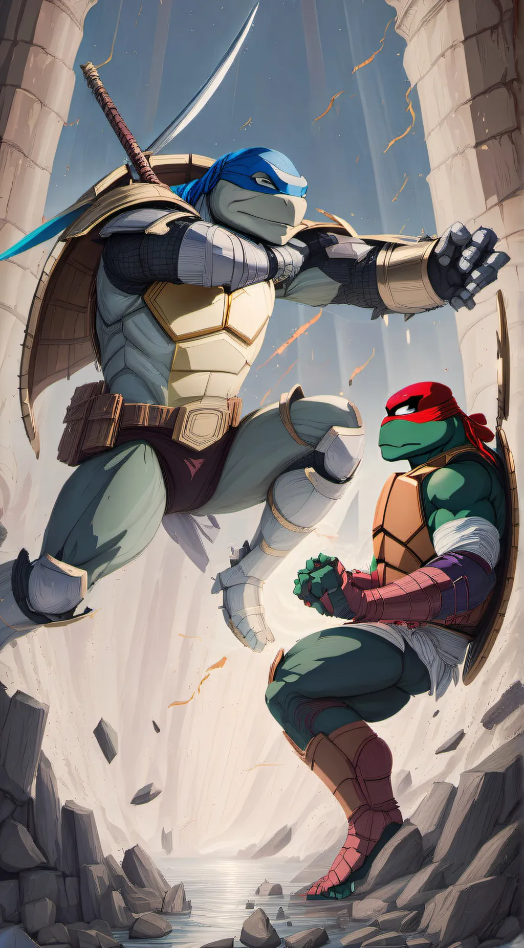 Talkie AI - Chat with Leo vs Raph