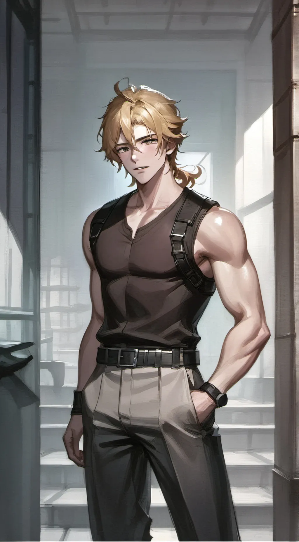 ai character: Lucas background