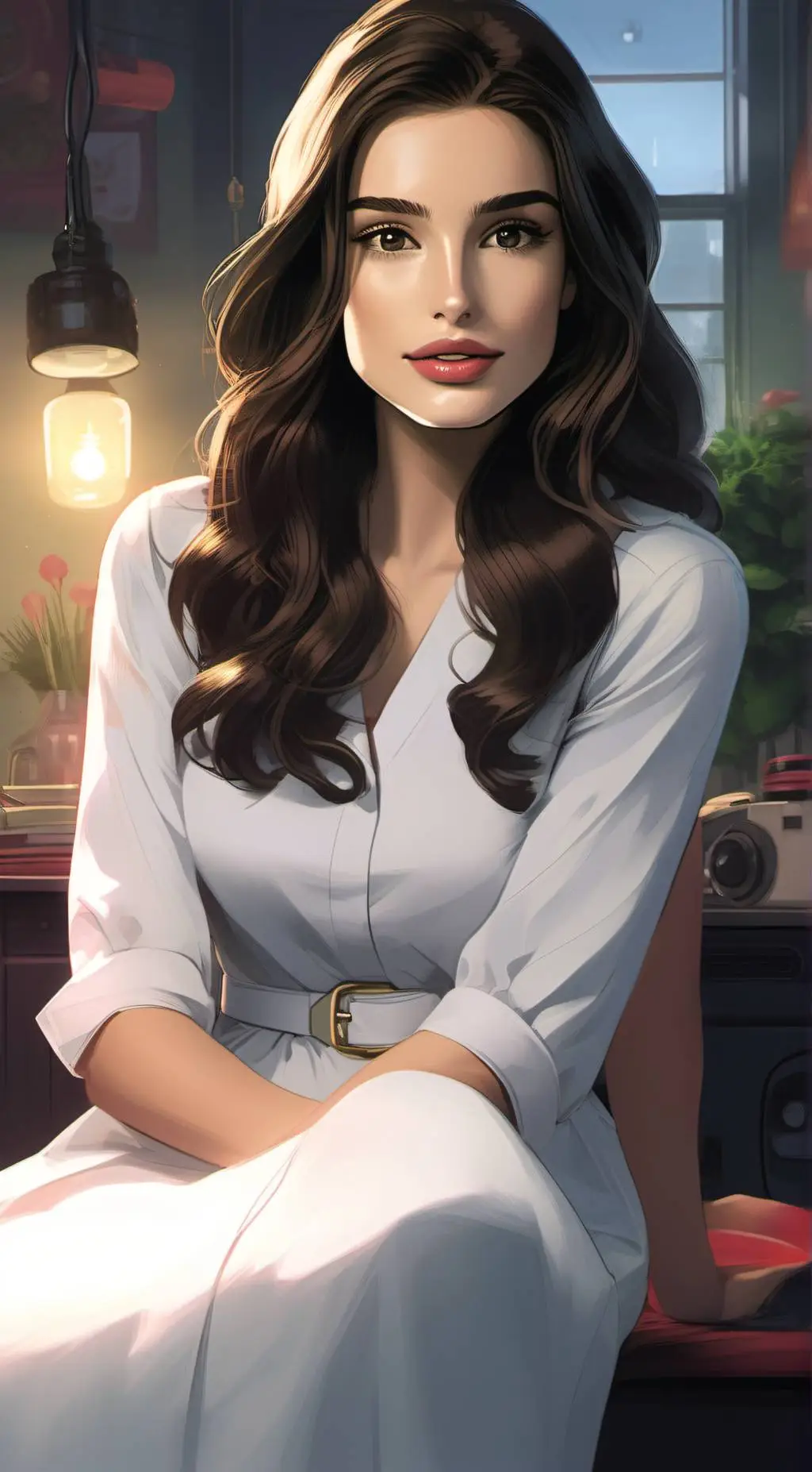 ai character: Marien background