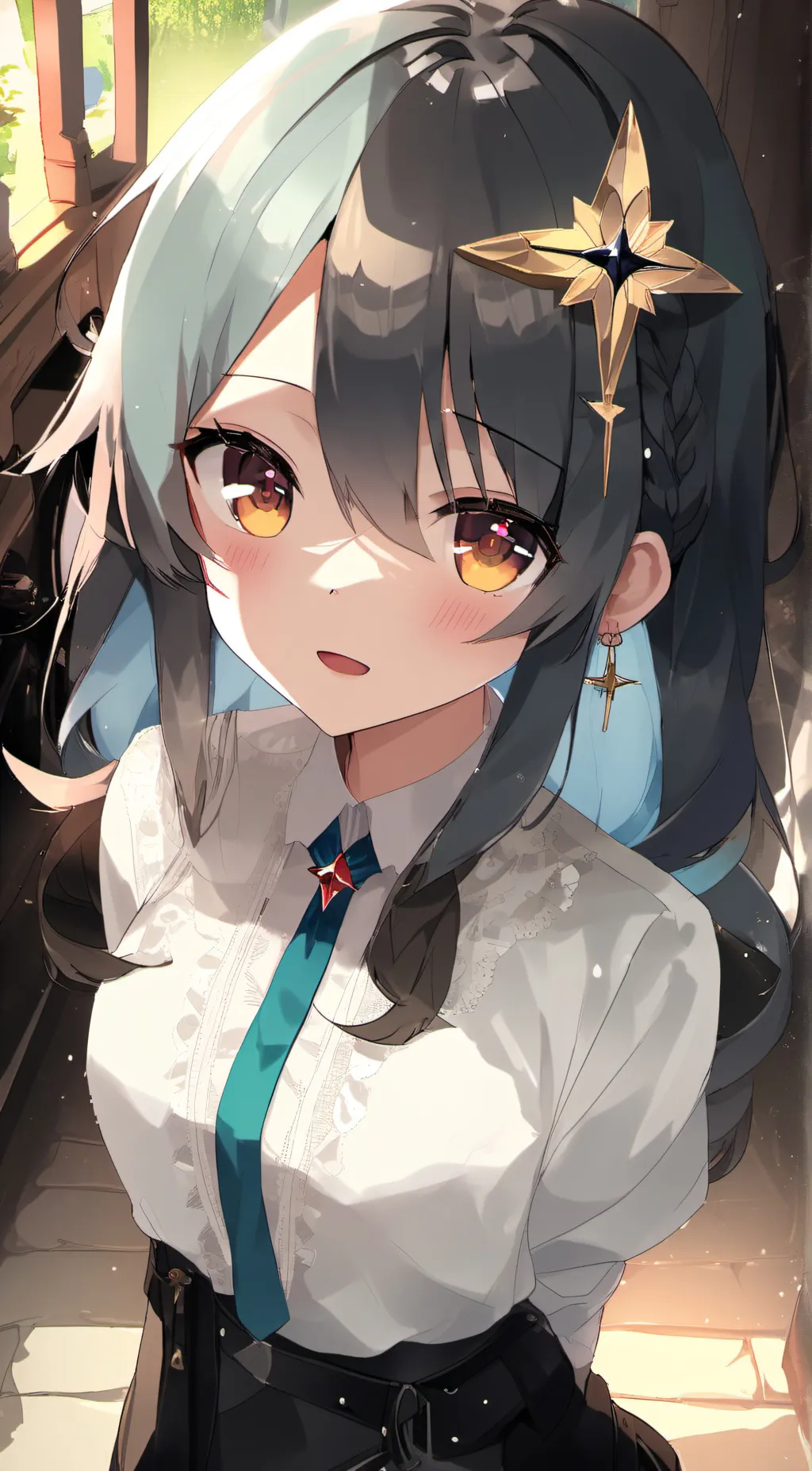 ai character: love ❤️ background