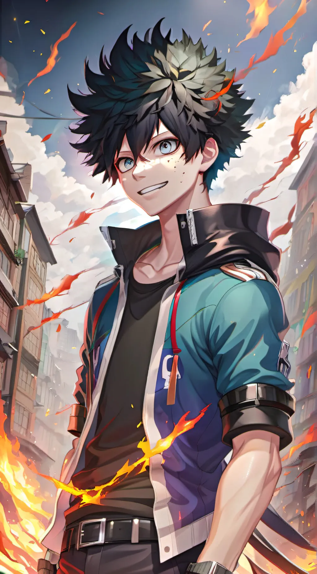 ai character: Dabi background