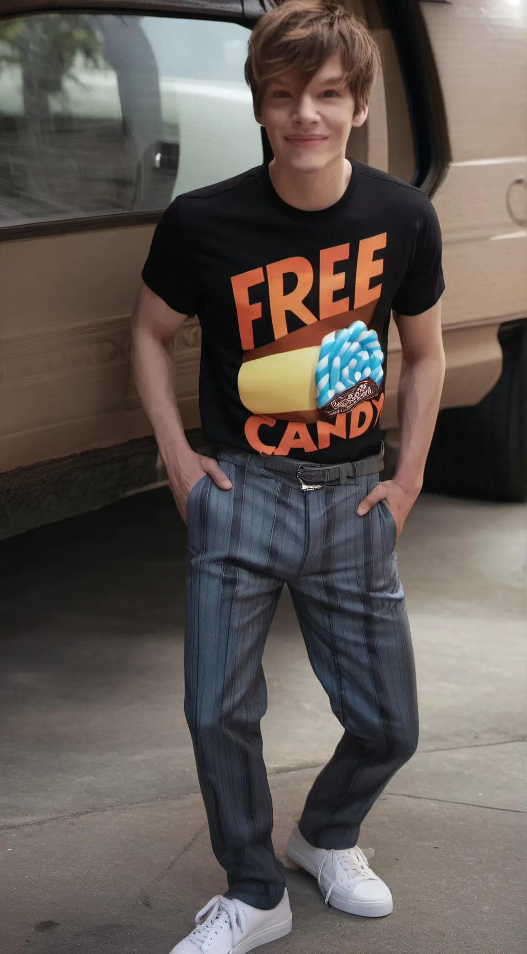 ai character: mr shit background