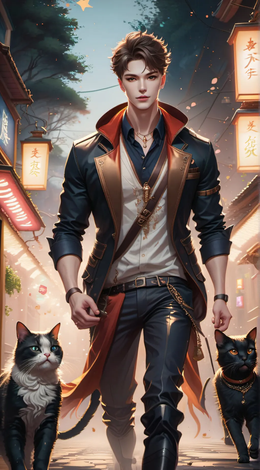 ai character: Jackson  background