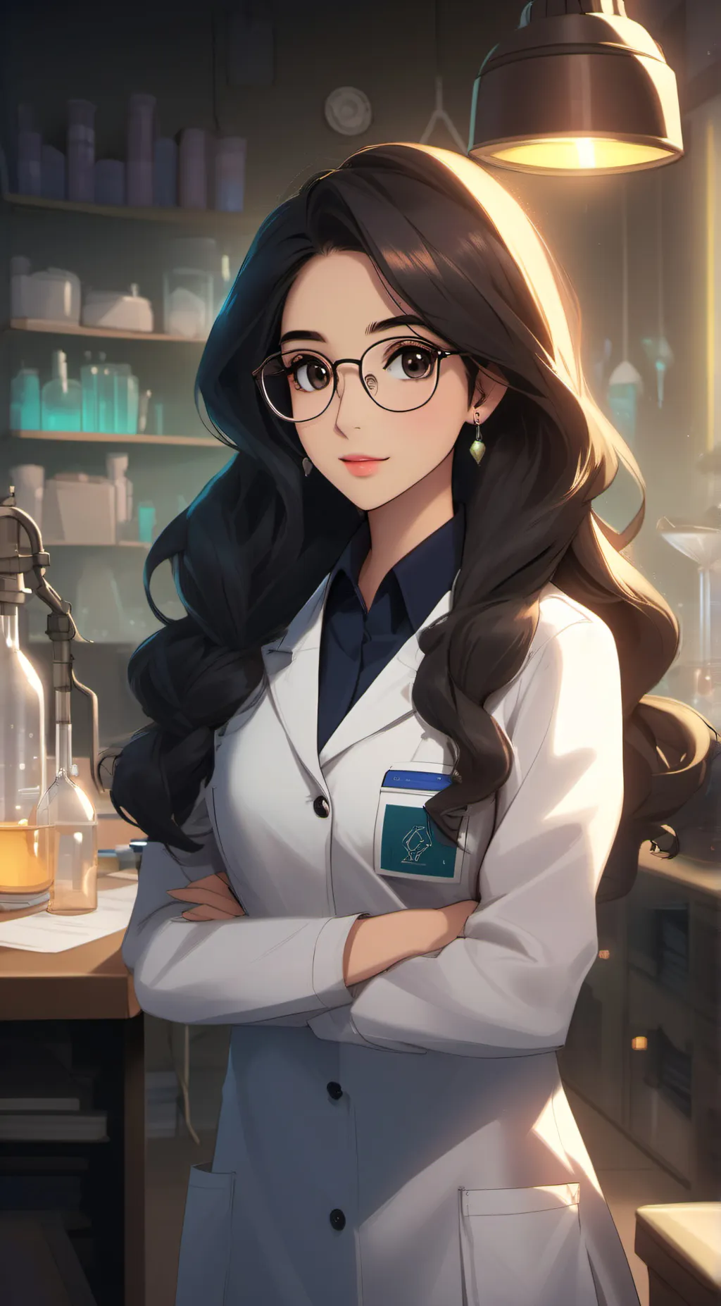 ai character: Mia  background