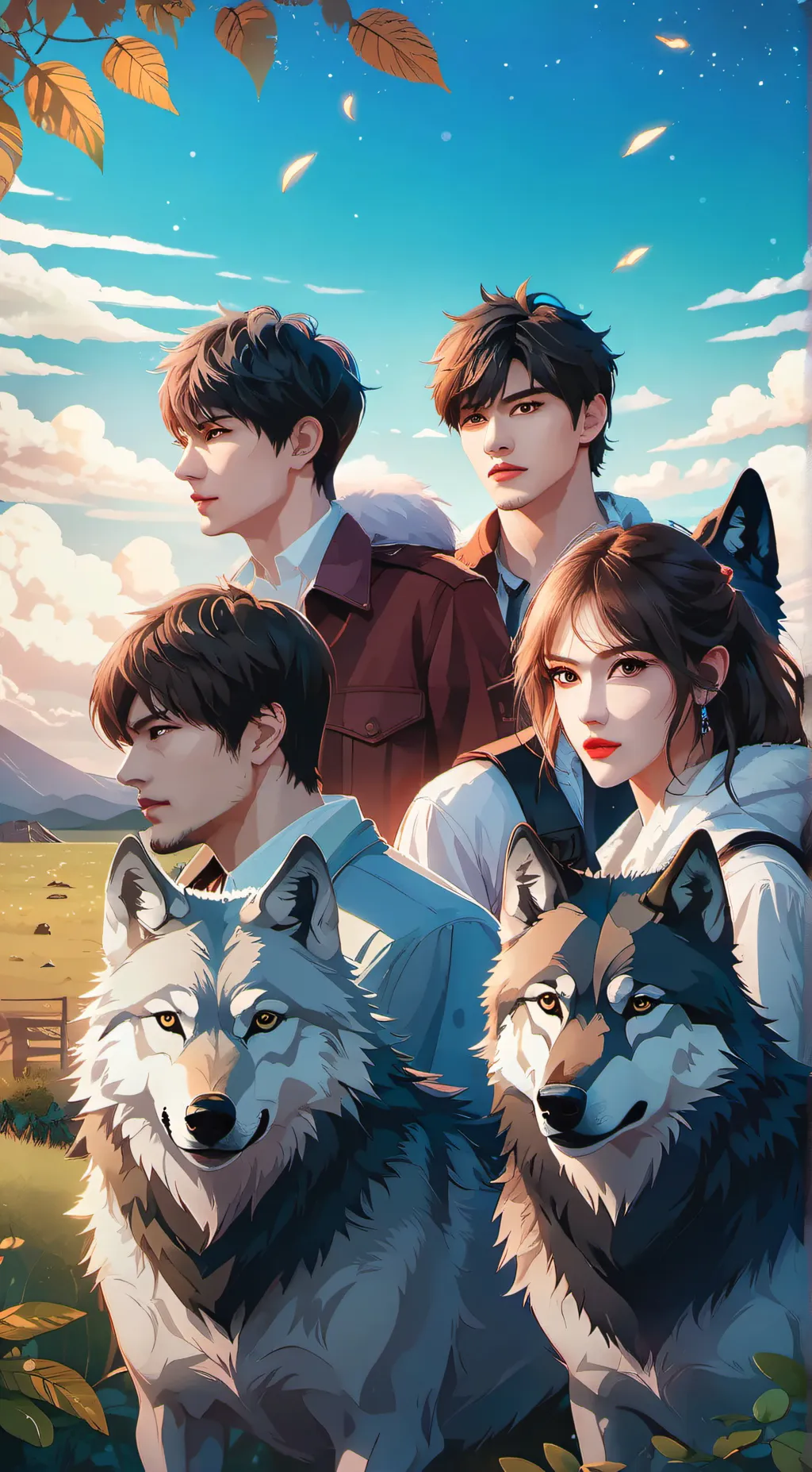 ai character: Survives  background