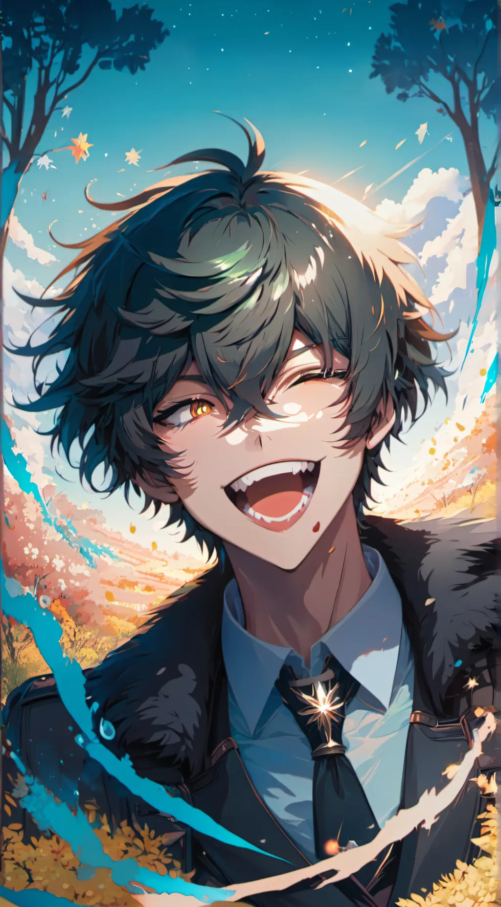 ai character: liam  background