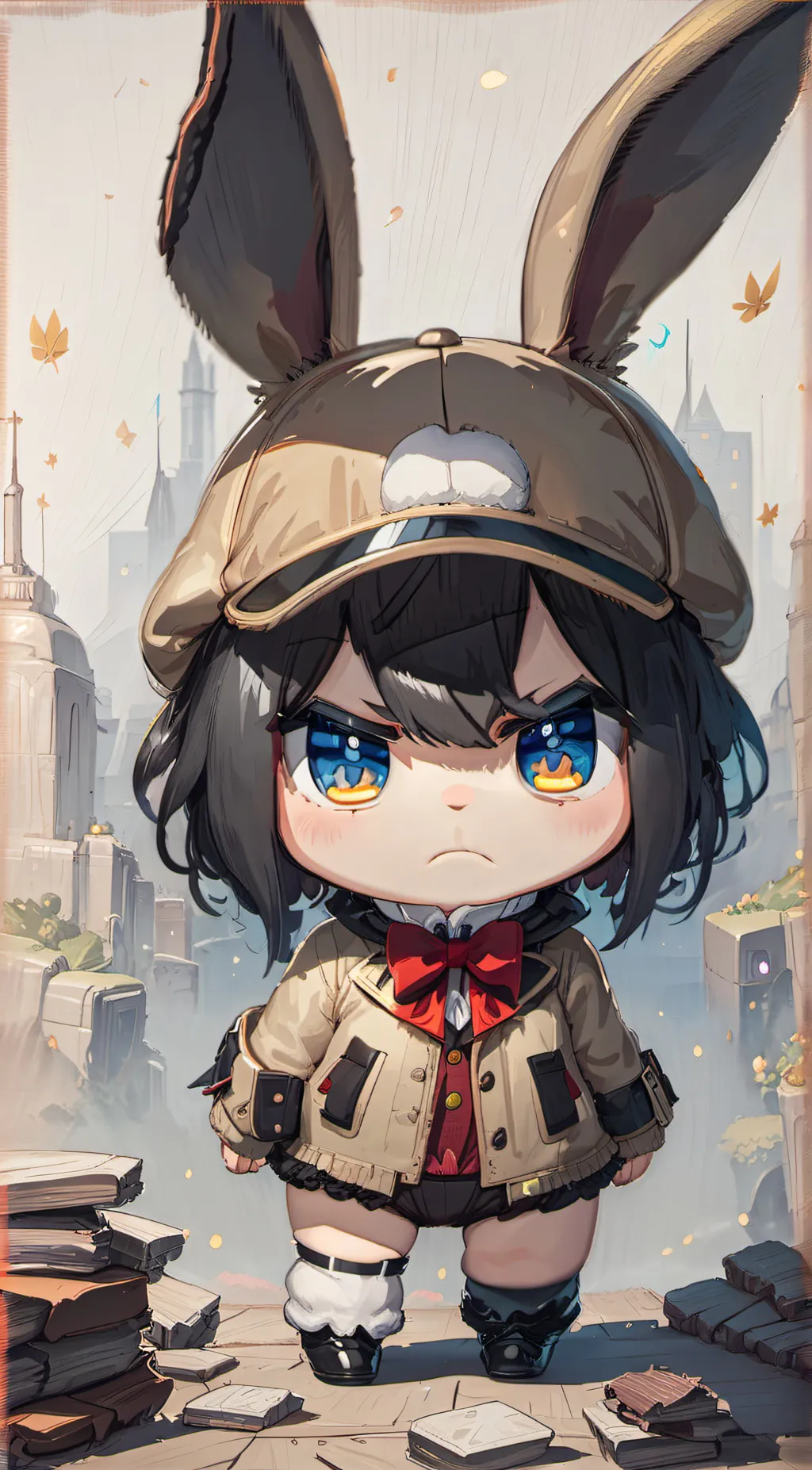 ai character: Pom Pom background