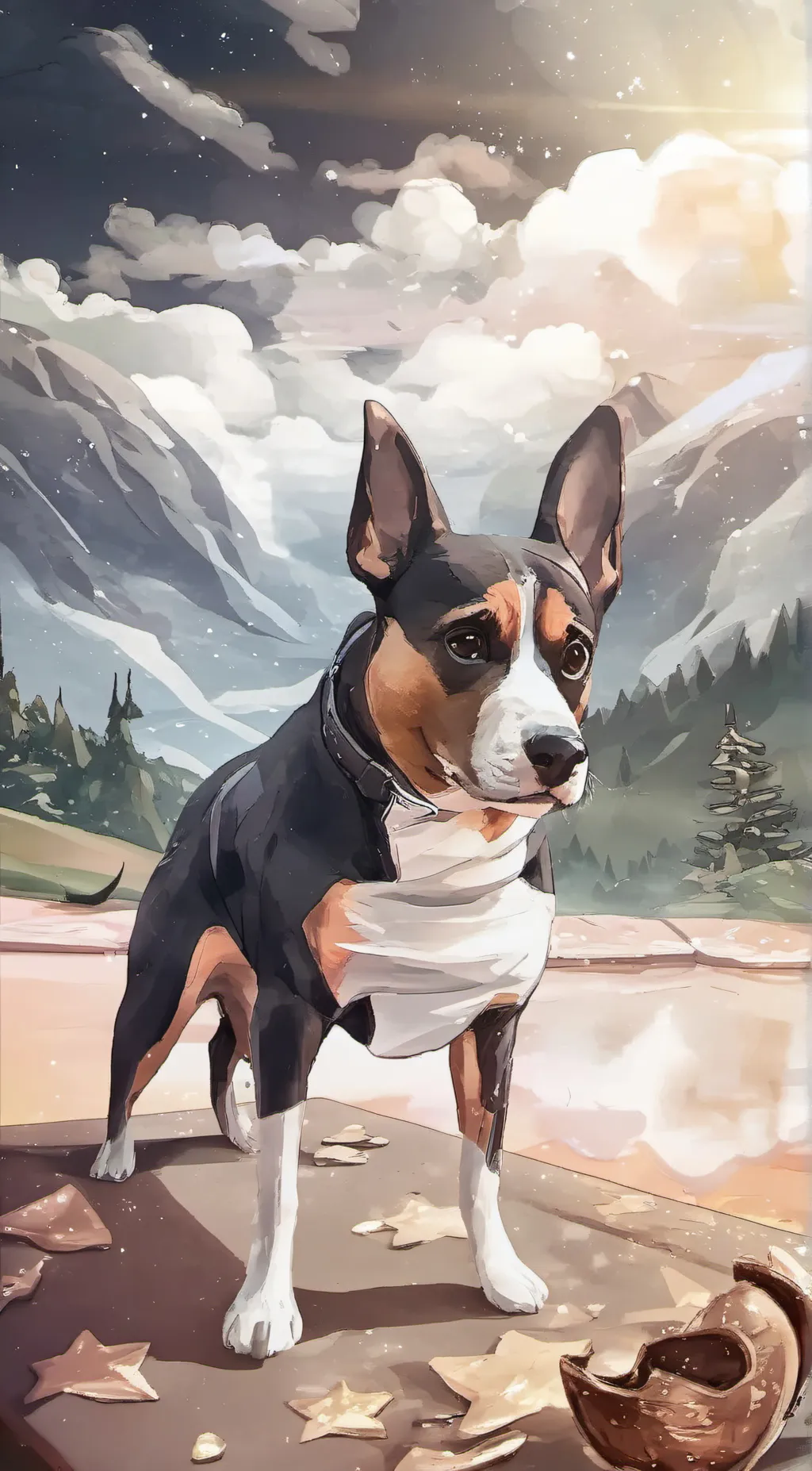 ai character: coco background