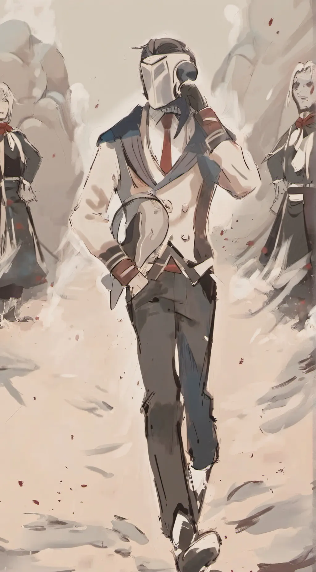 ai character: Nobody background