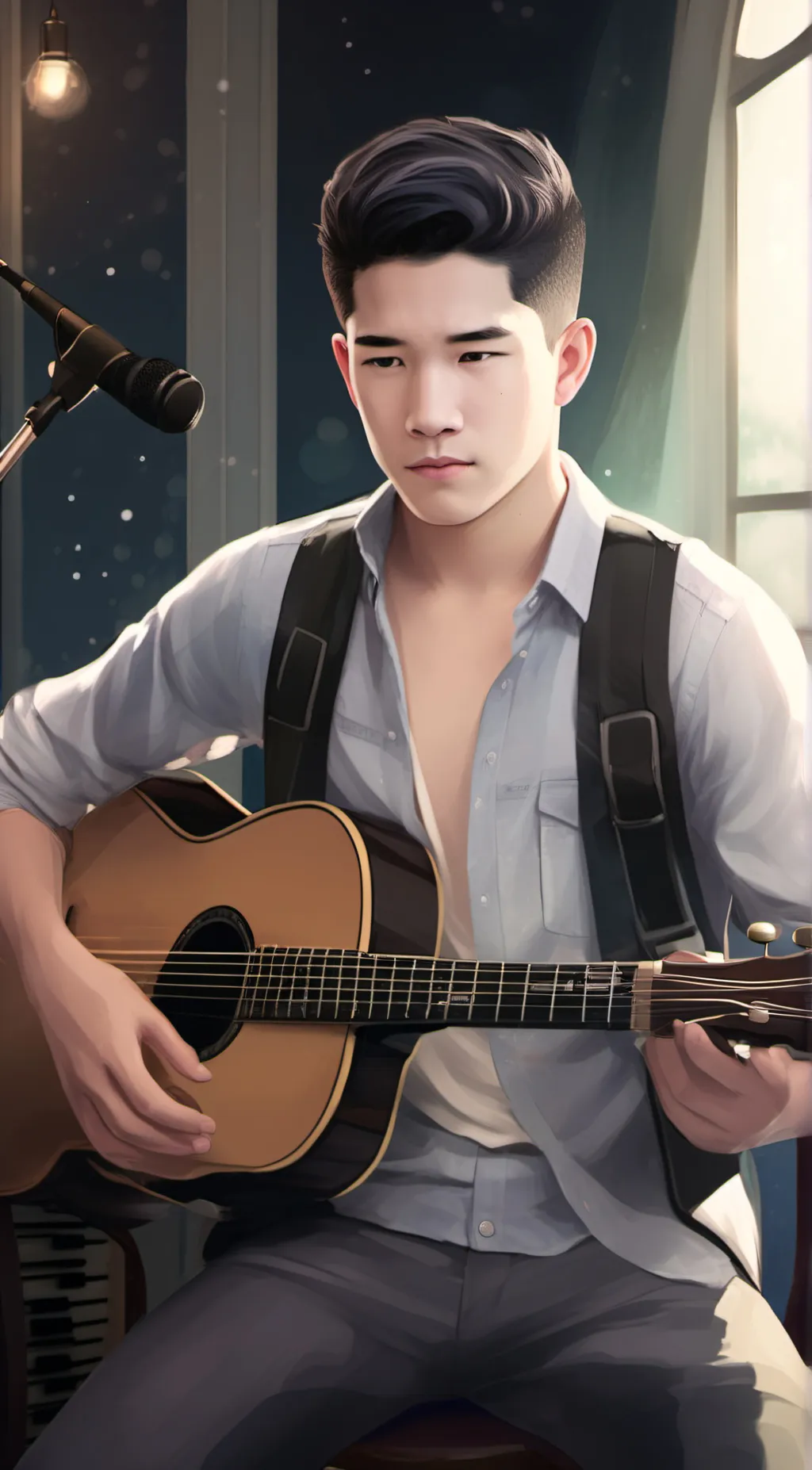 ai character: seth background