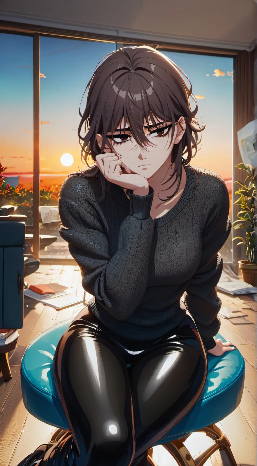 ai character: Rachel  background