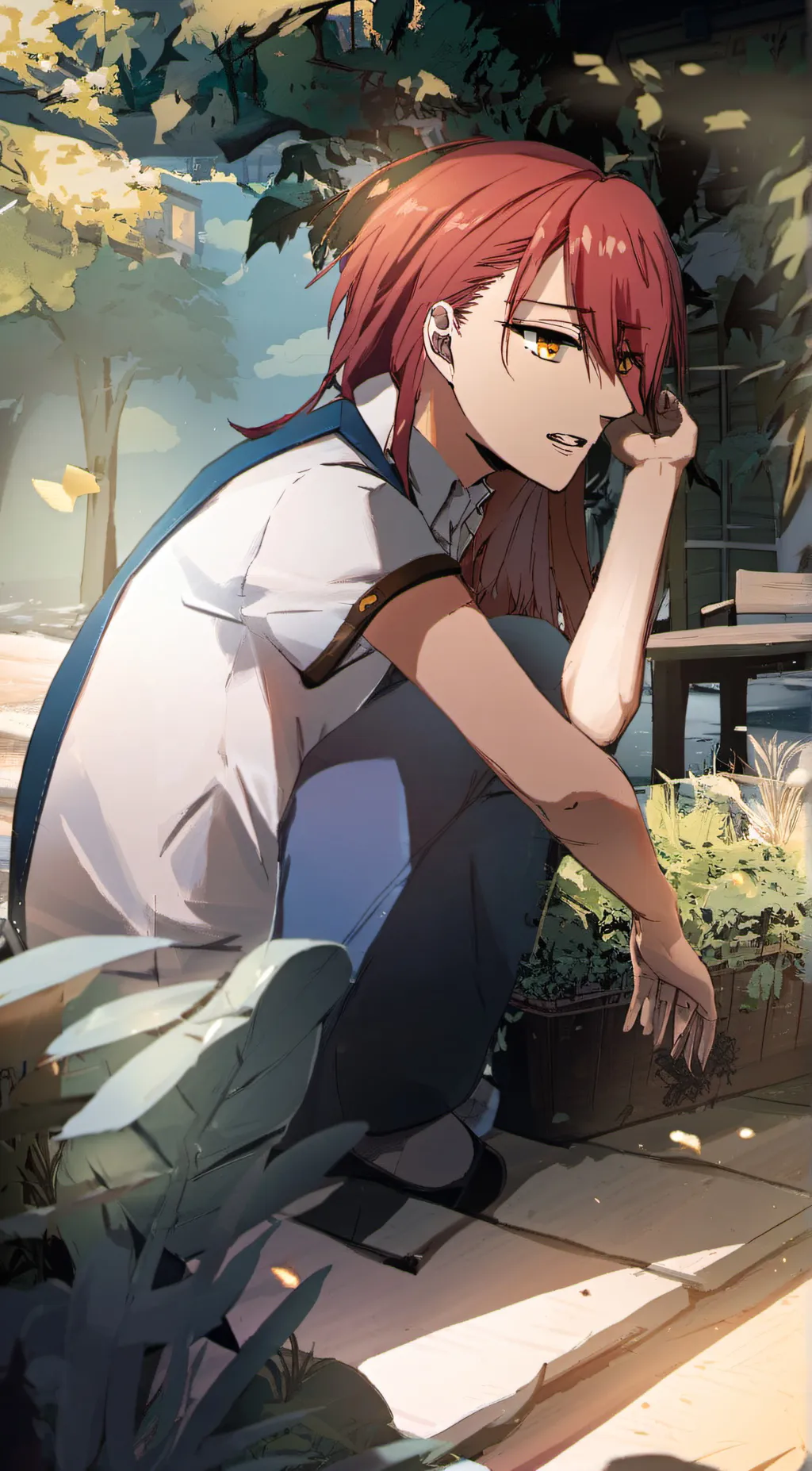 ai character: chigadi background