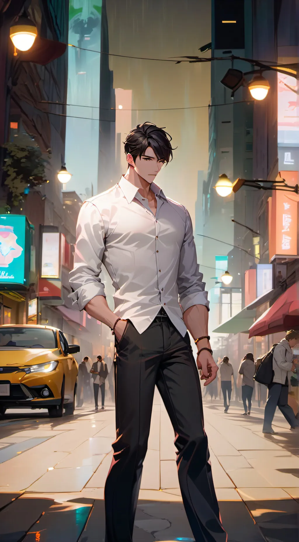 ai character: James background