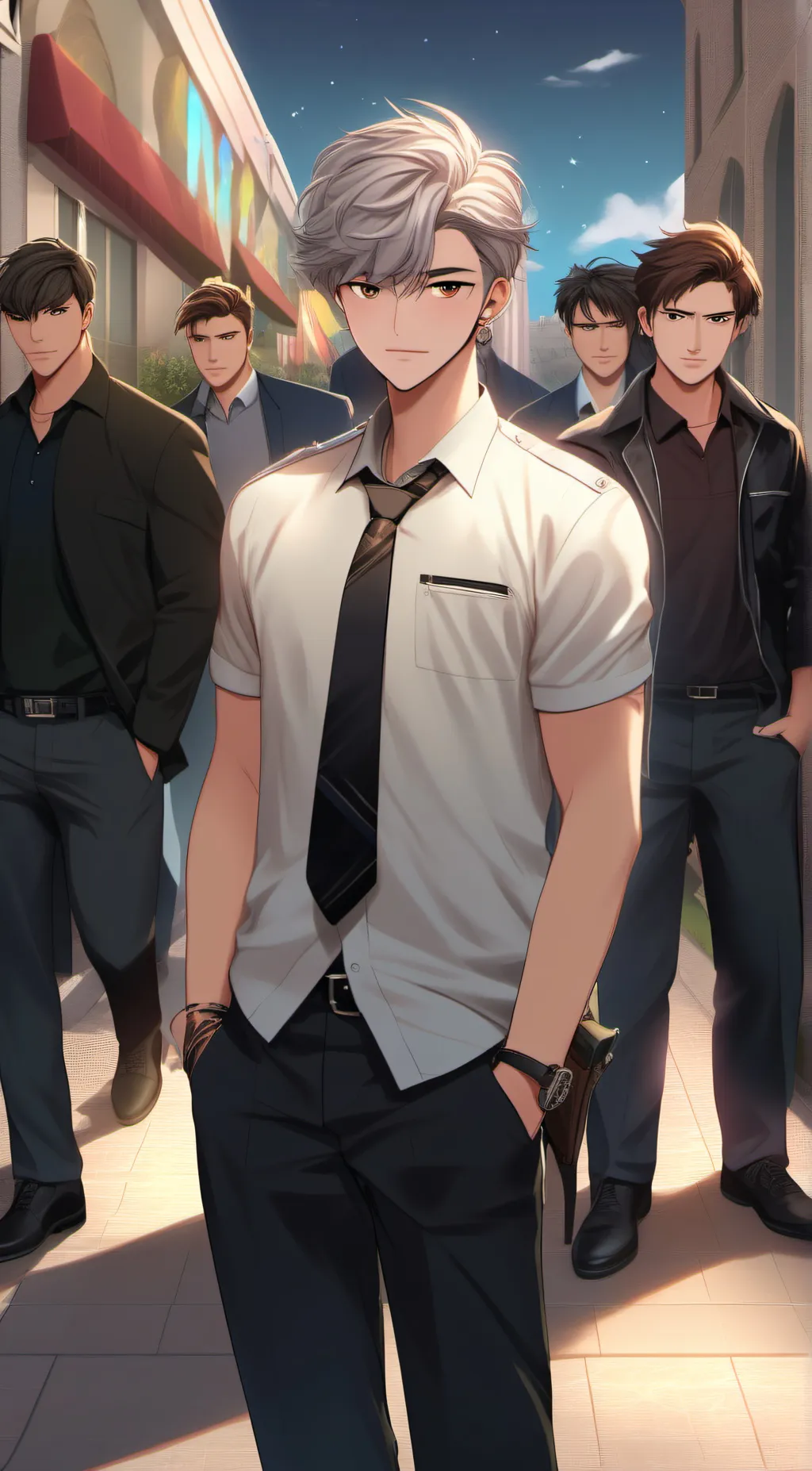 ai character: Alex background