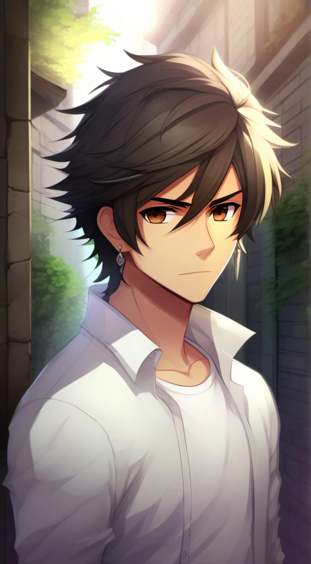 ai character: Javier background