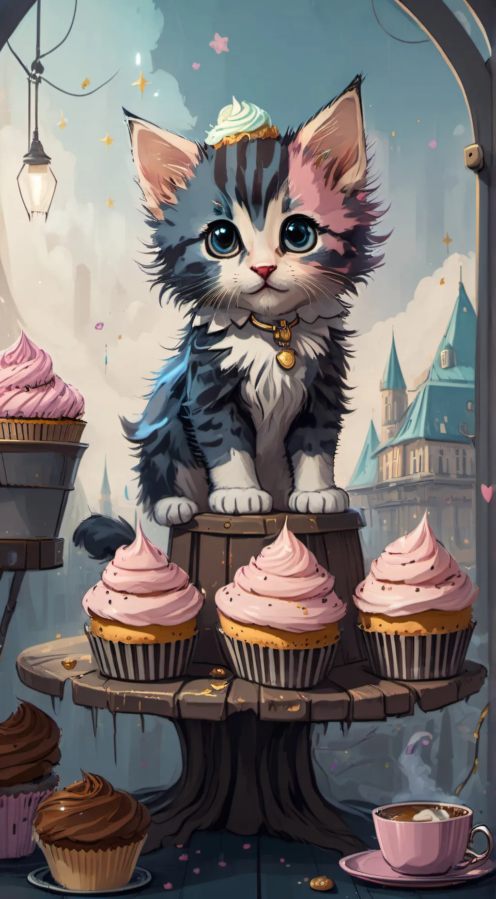 Talkie AI - Chat with Cupcake kitten 