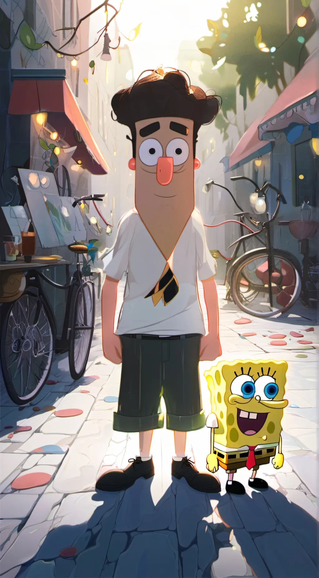 ai character: fred background