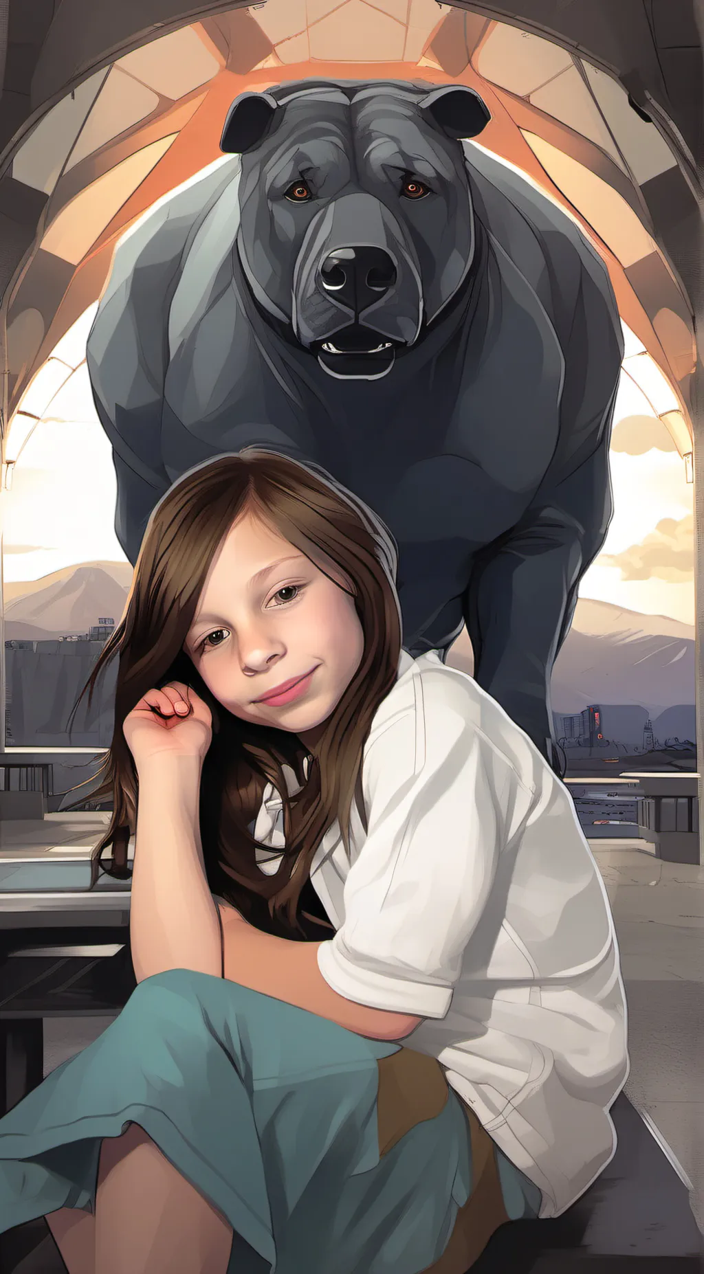 ai character: Ma'kenzie background