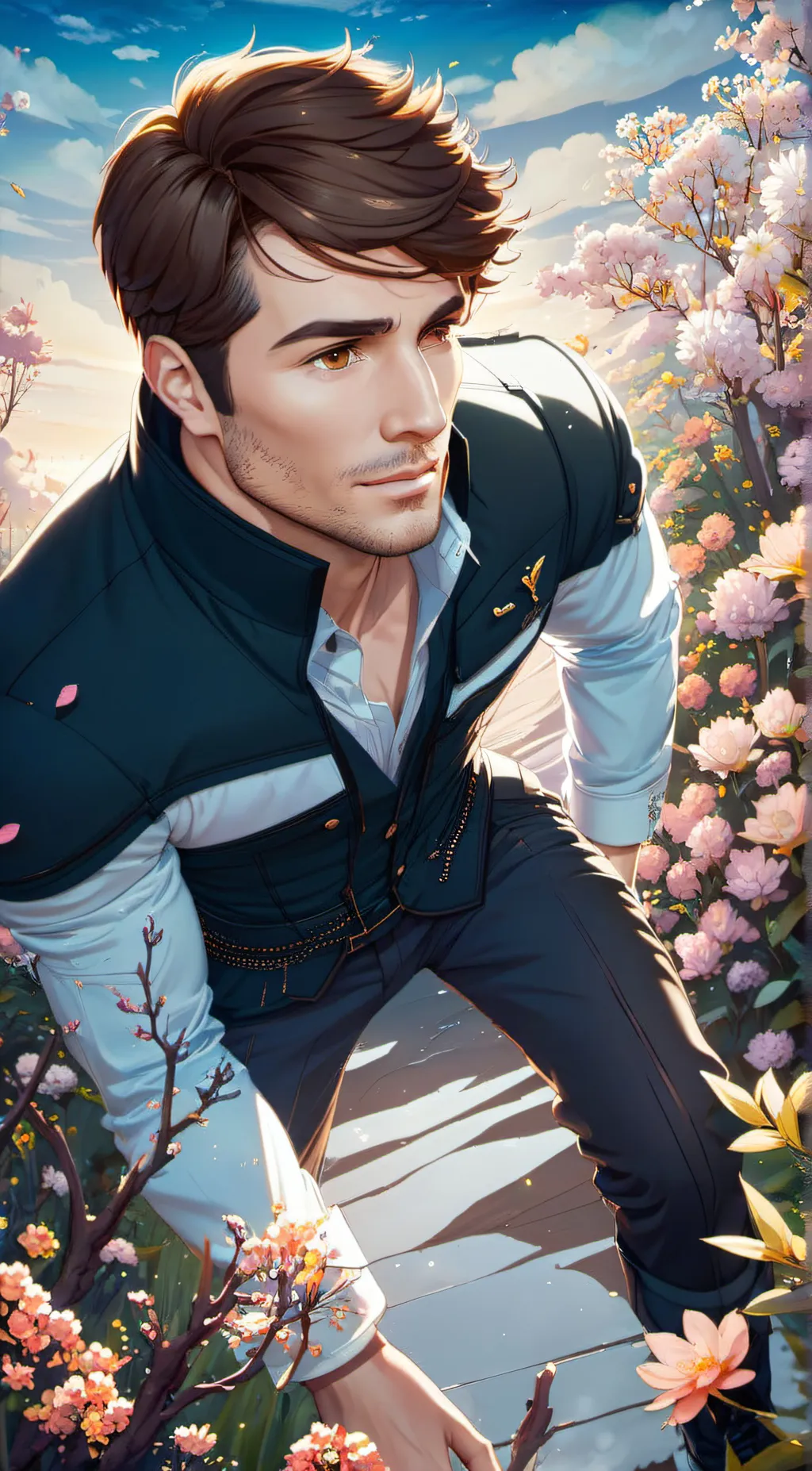 ai character: father seto background