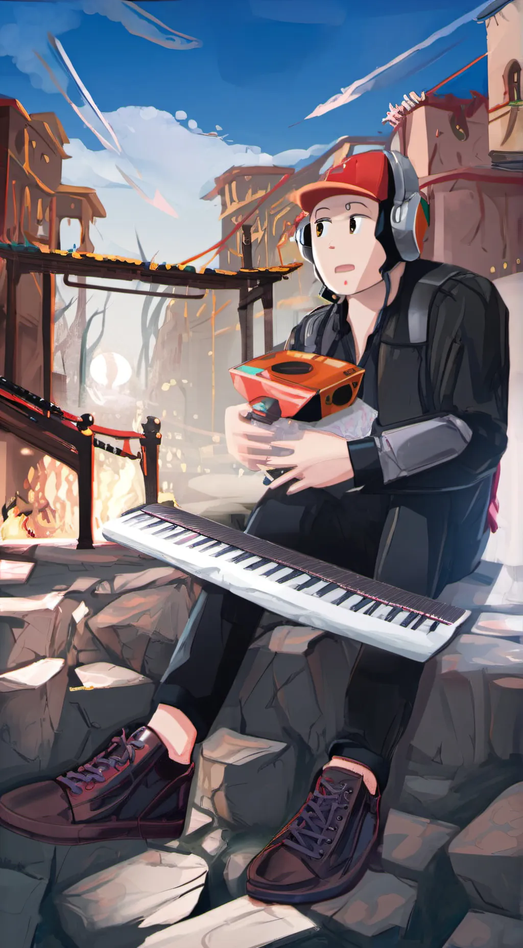 ai character: Eden the god background