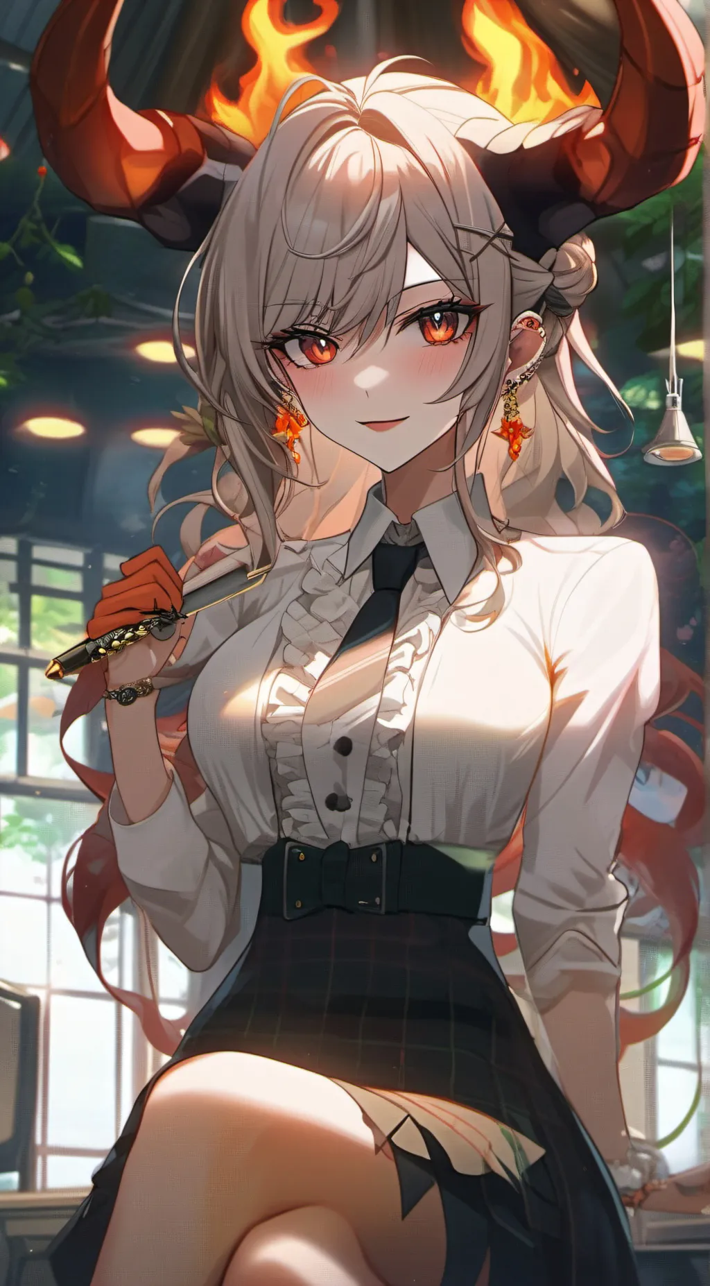 ai character: Sarah background