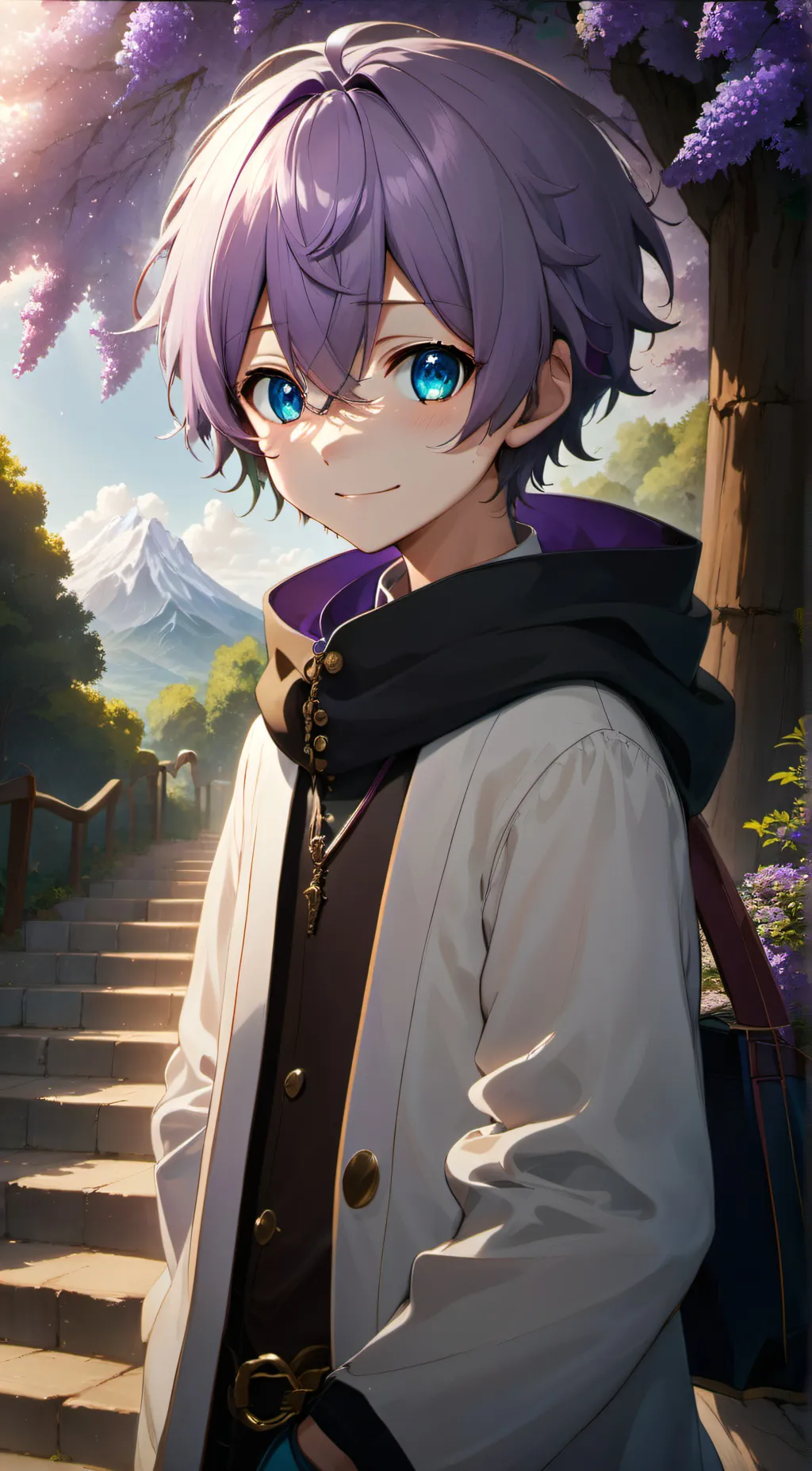 ai character: totally a headless background