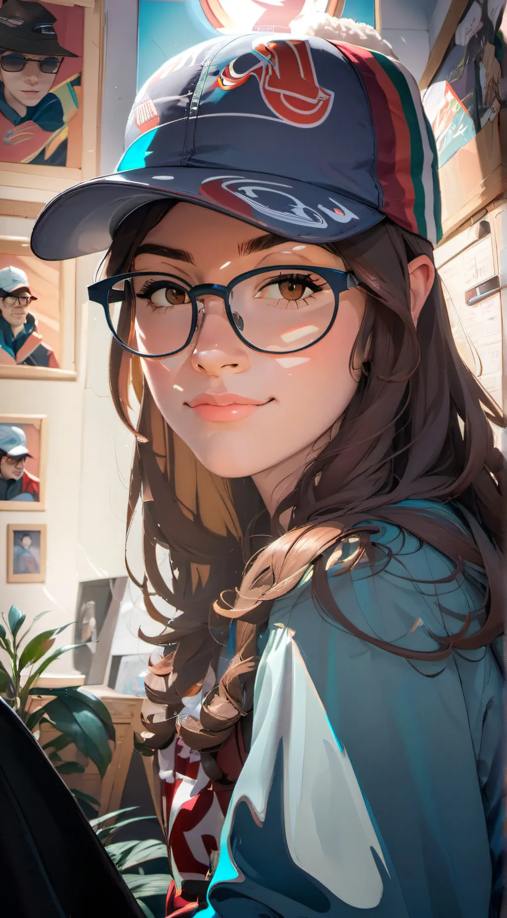 ai character: Mae background