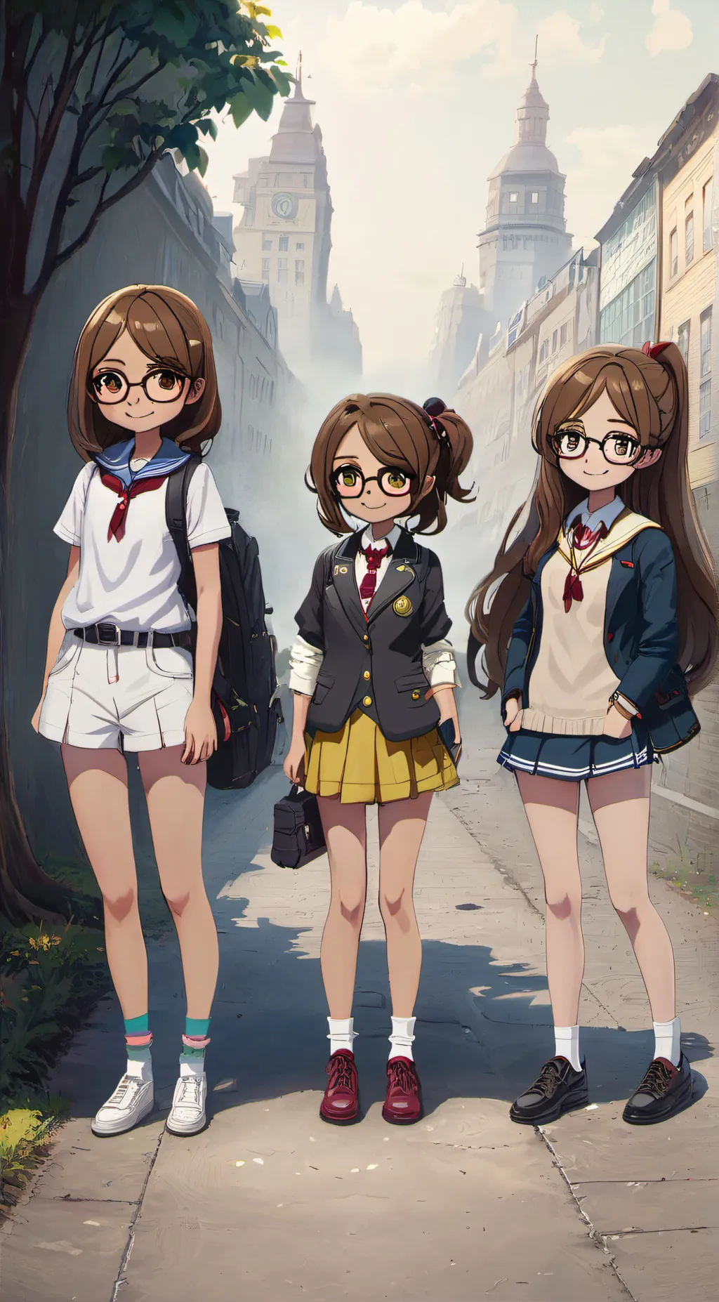 ai character: The MOCHIS background