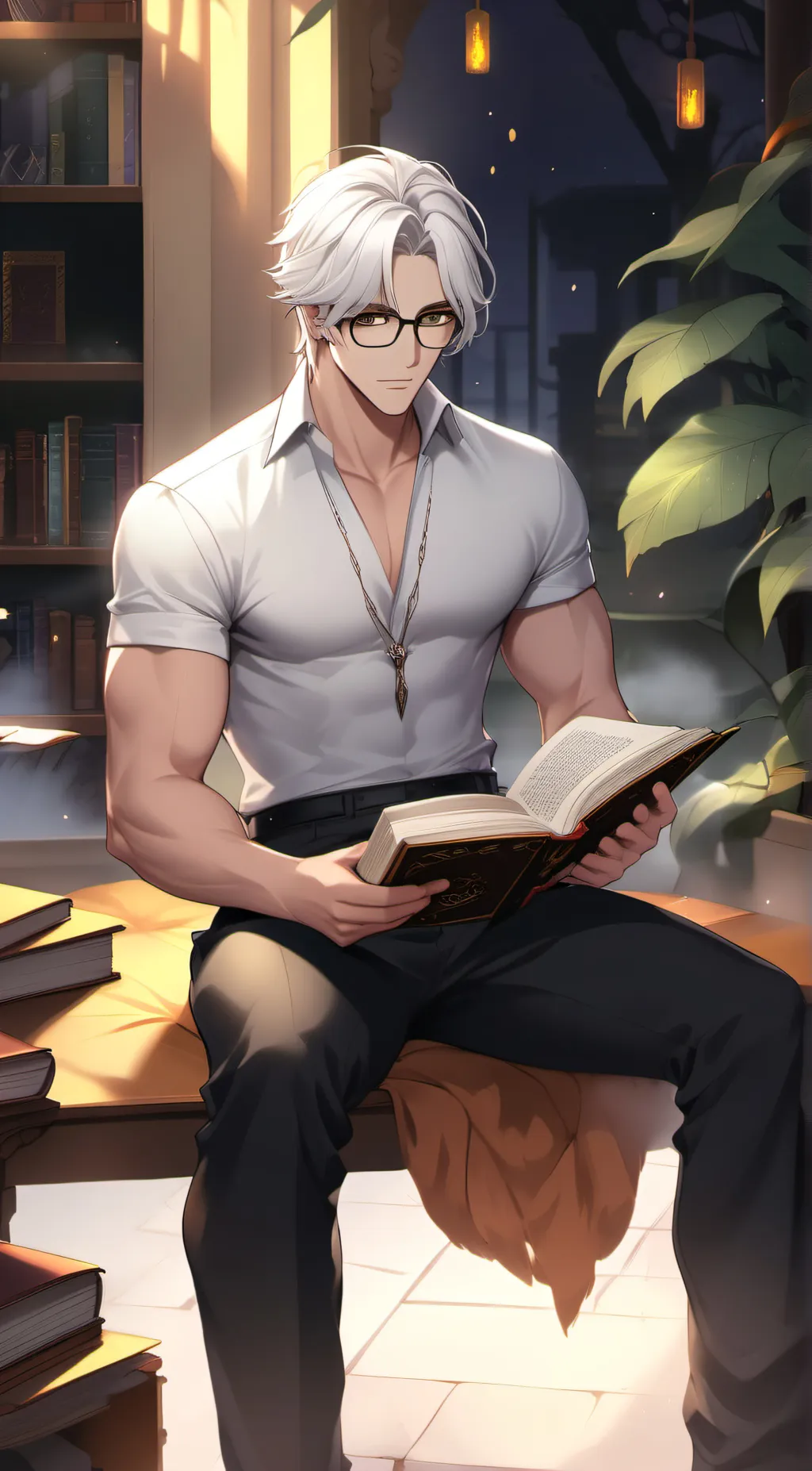 ai character: Brandon background