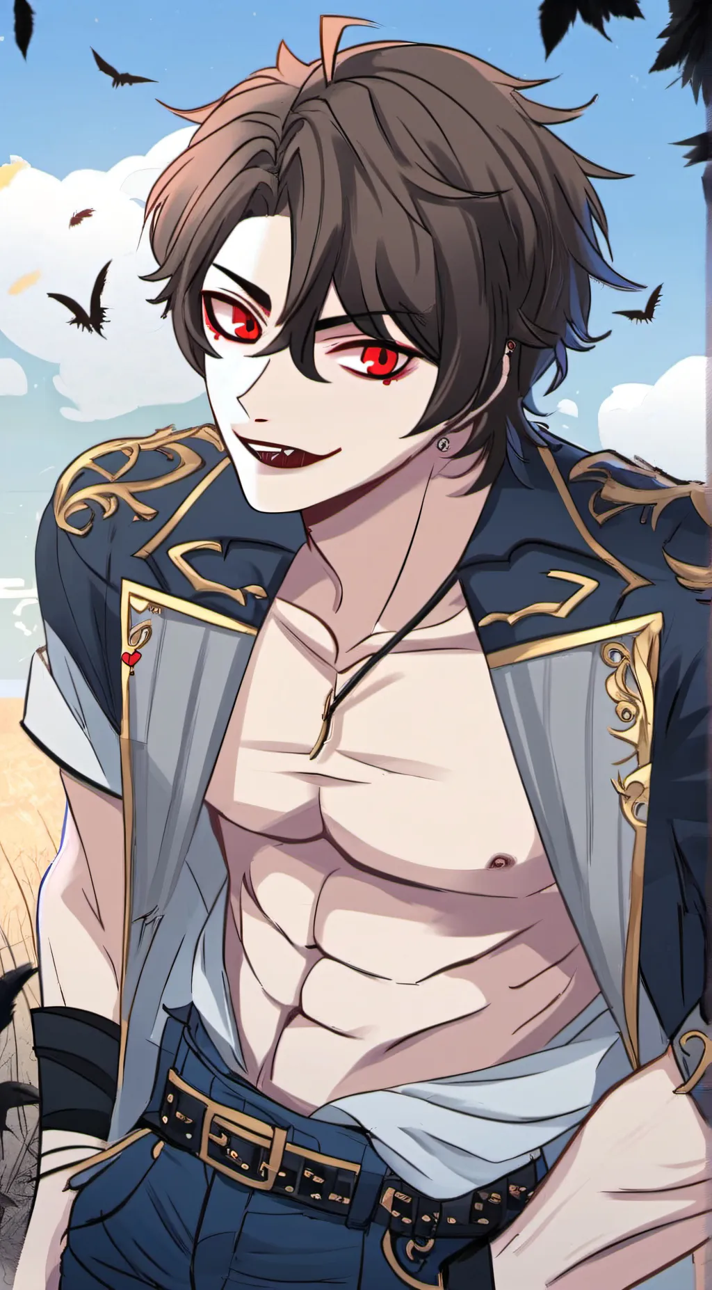 ai character: Andrew background