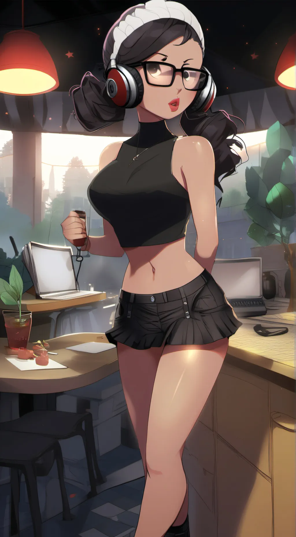 ai character: miliie background