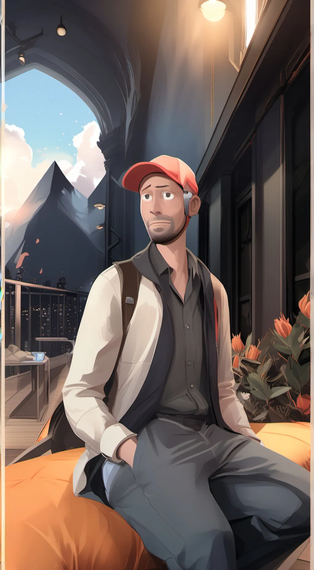 ai character: Jax background