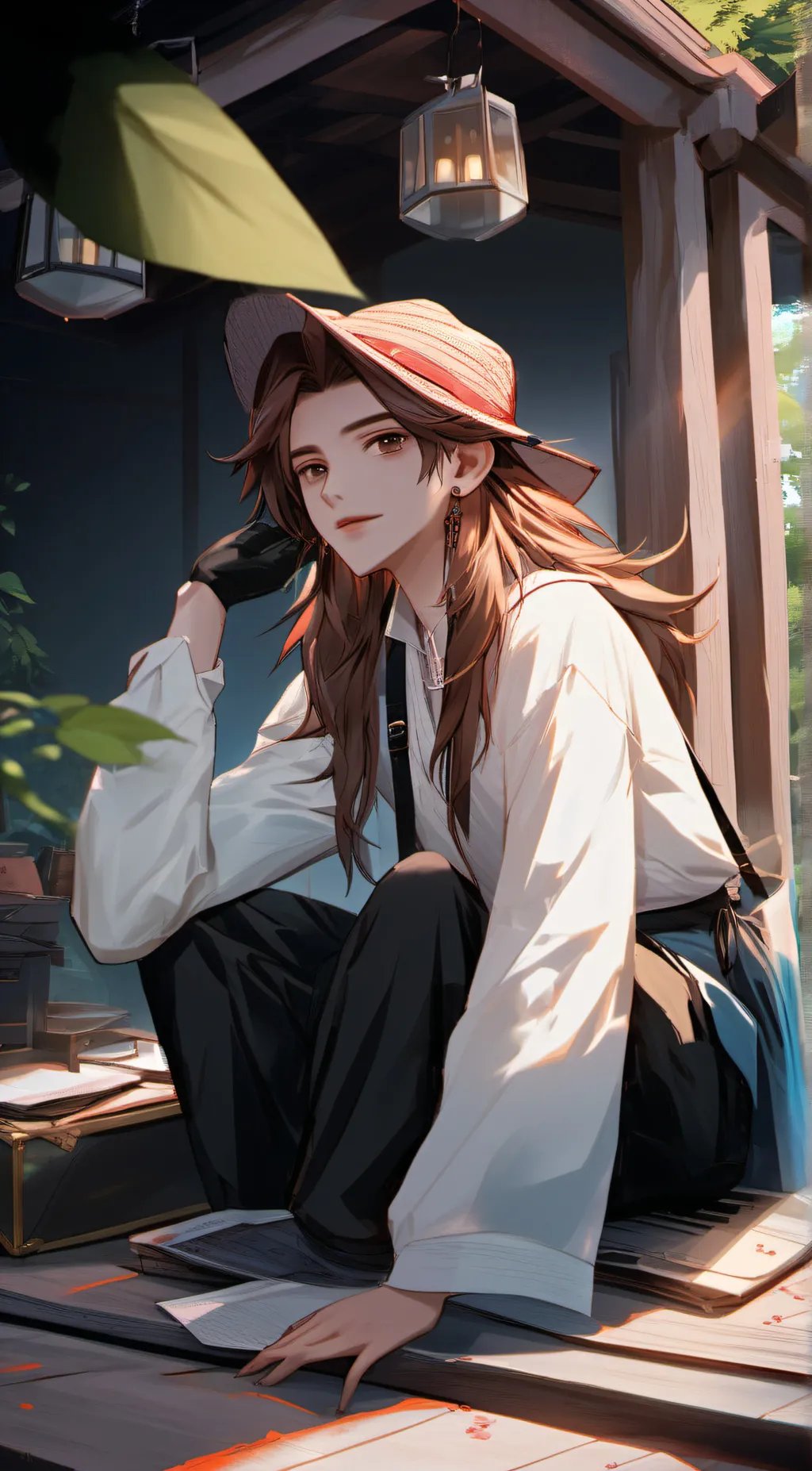 ai character: Alan background