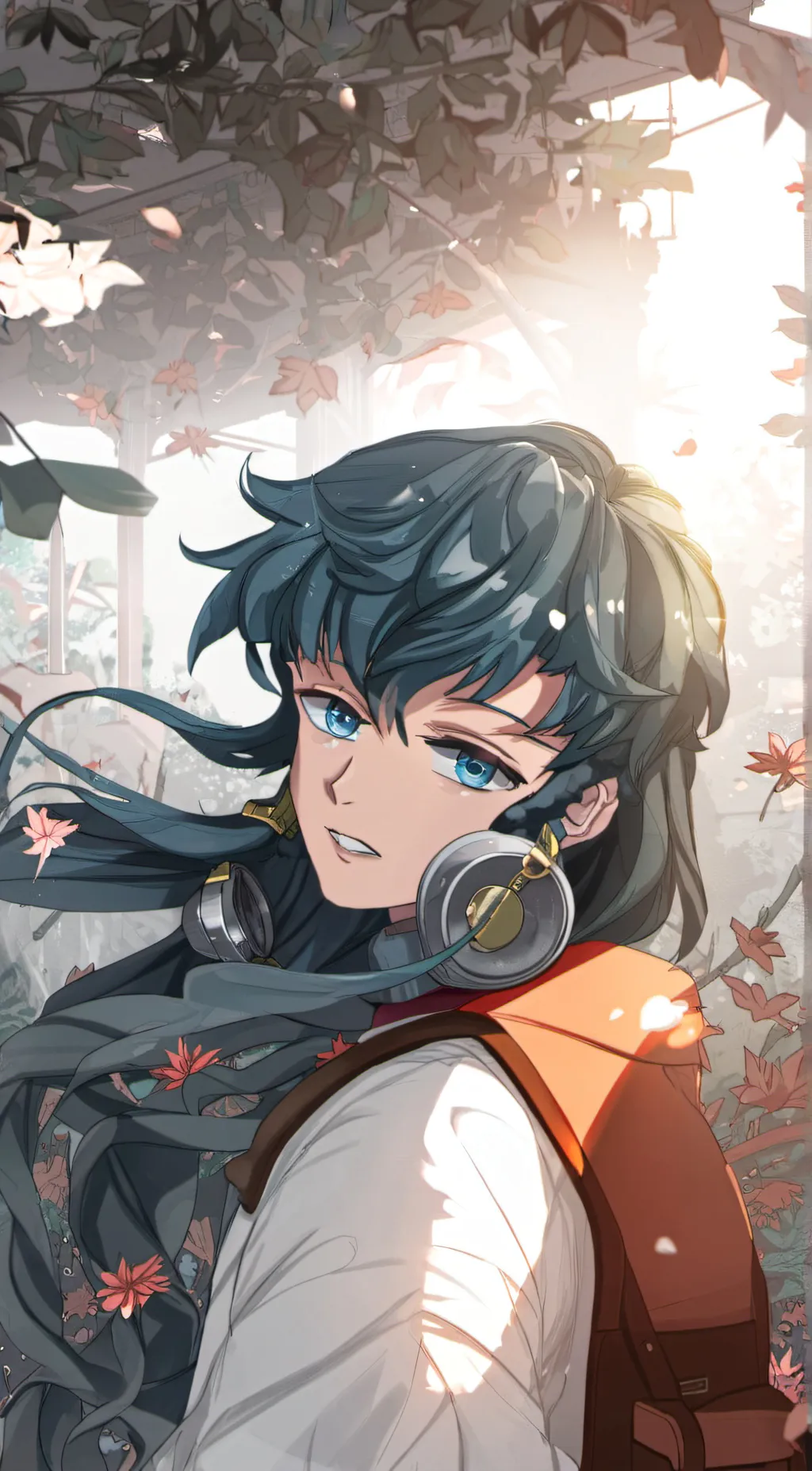 ai character: muichiro tokito background