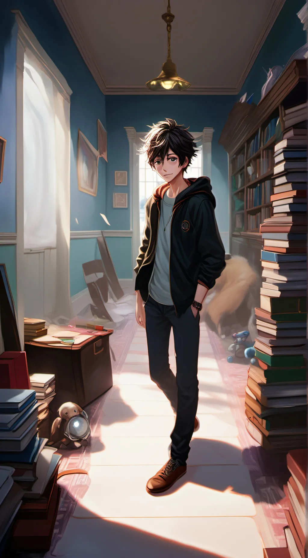ai character: Harry background