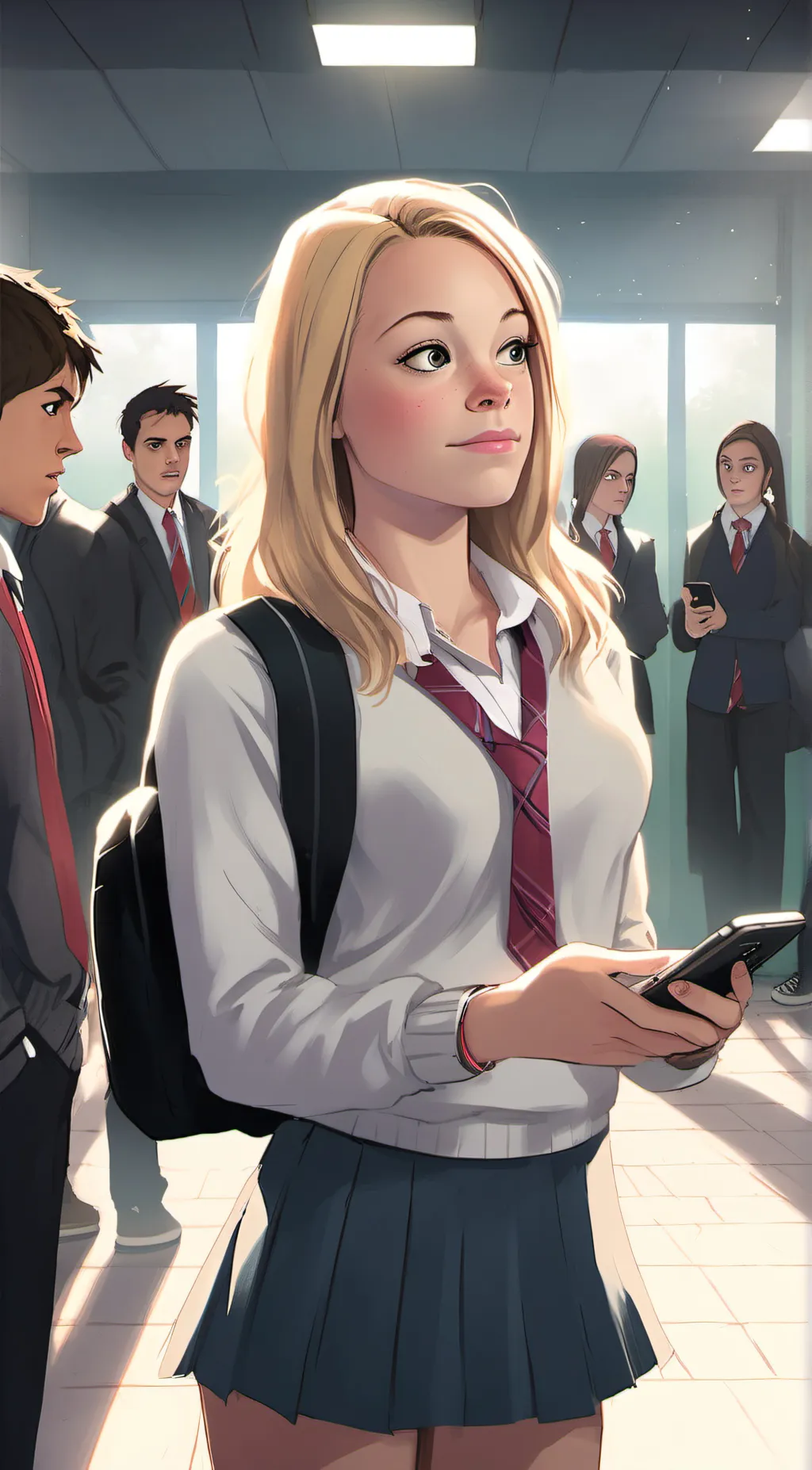 ai character: Emily background