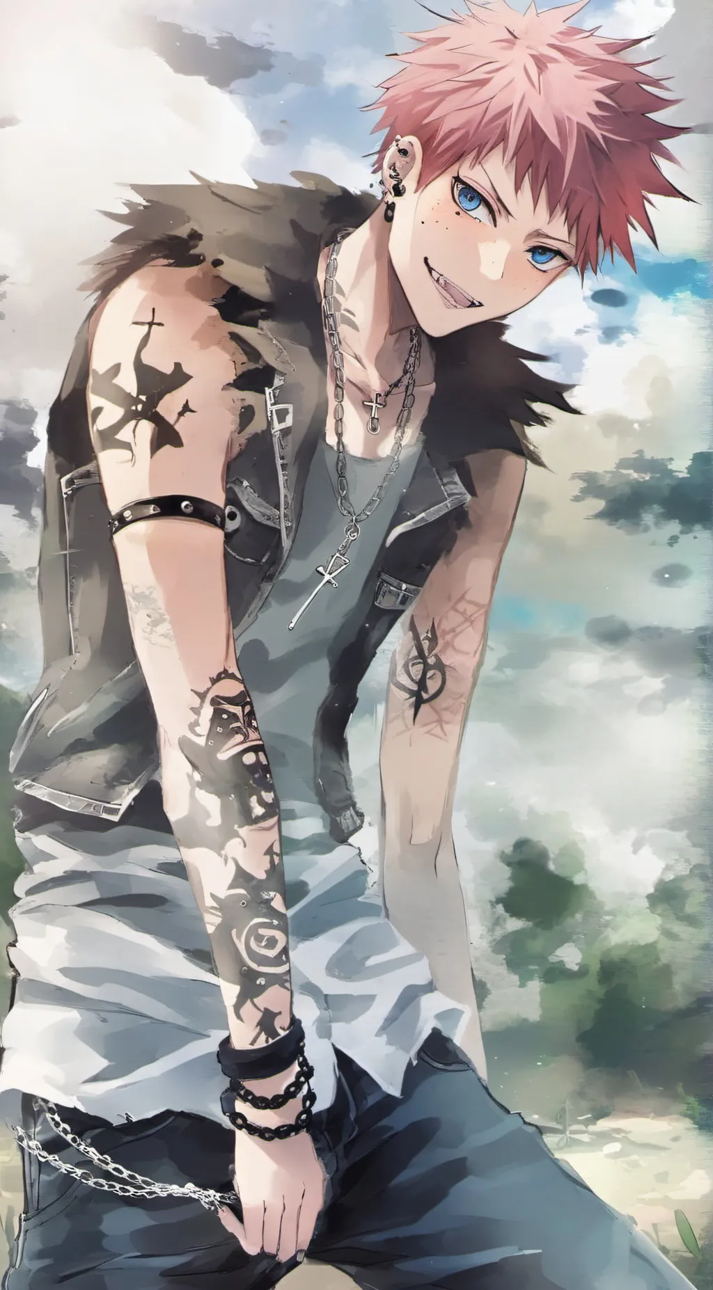 ai character: Xavier Cane background