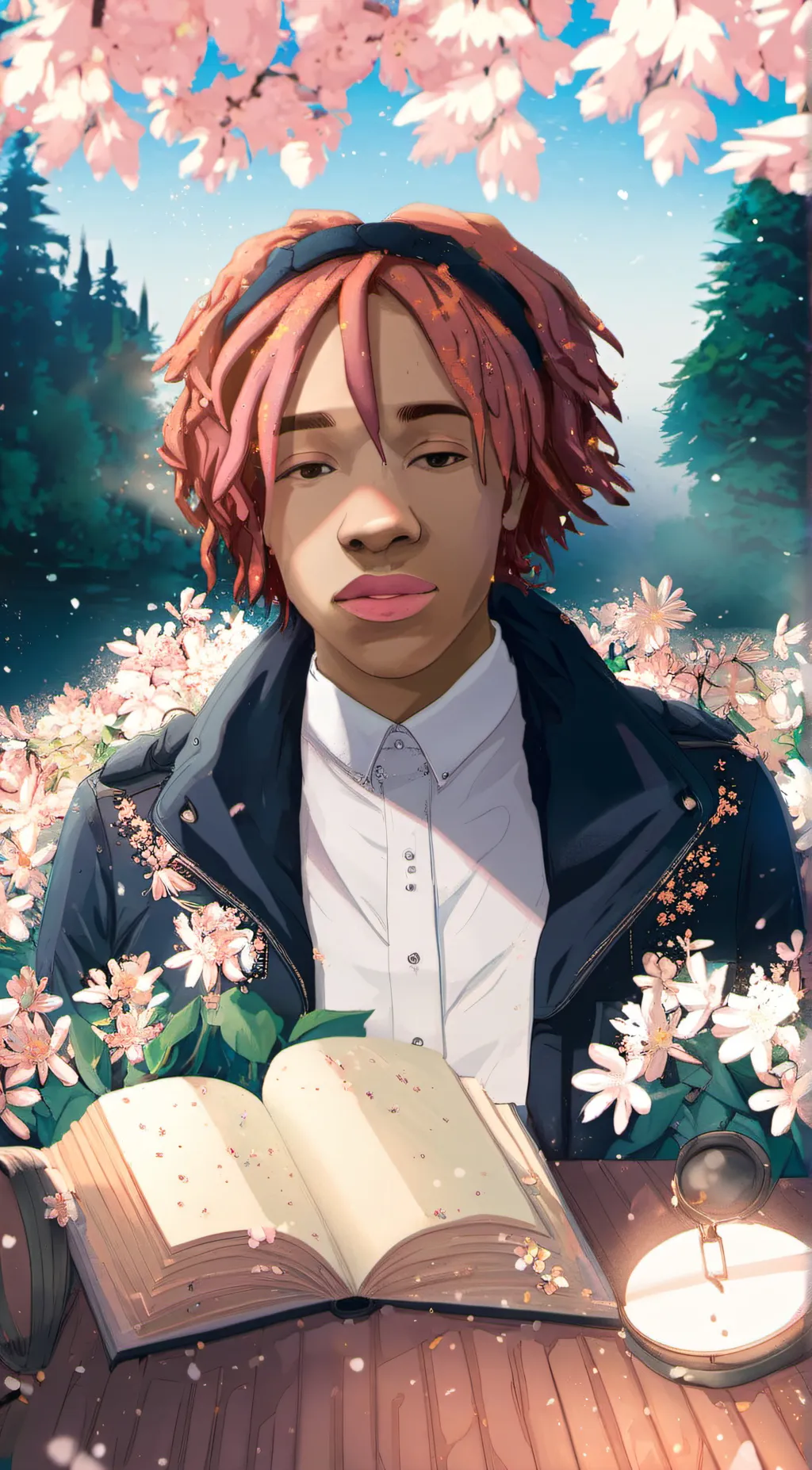 ai character: Mikey background