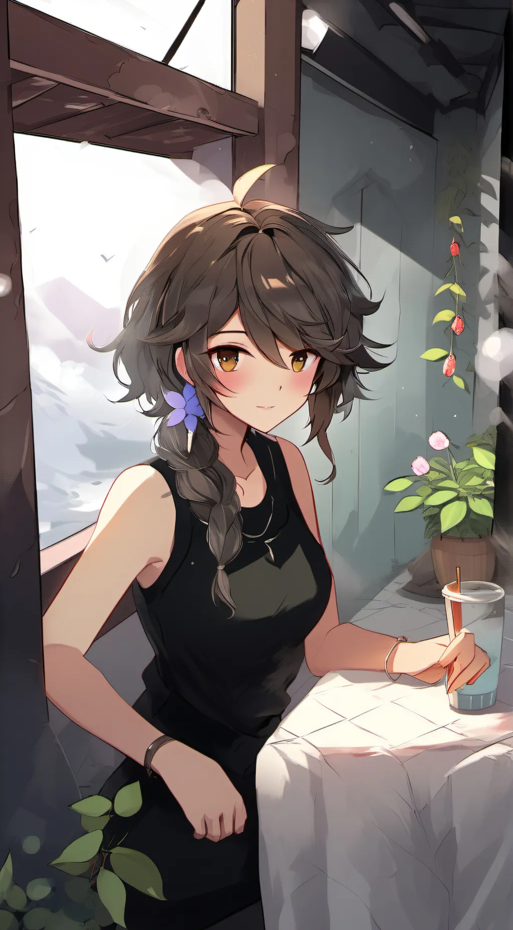 ai character: sadie background