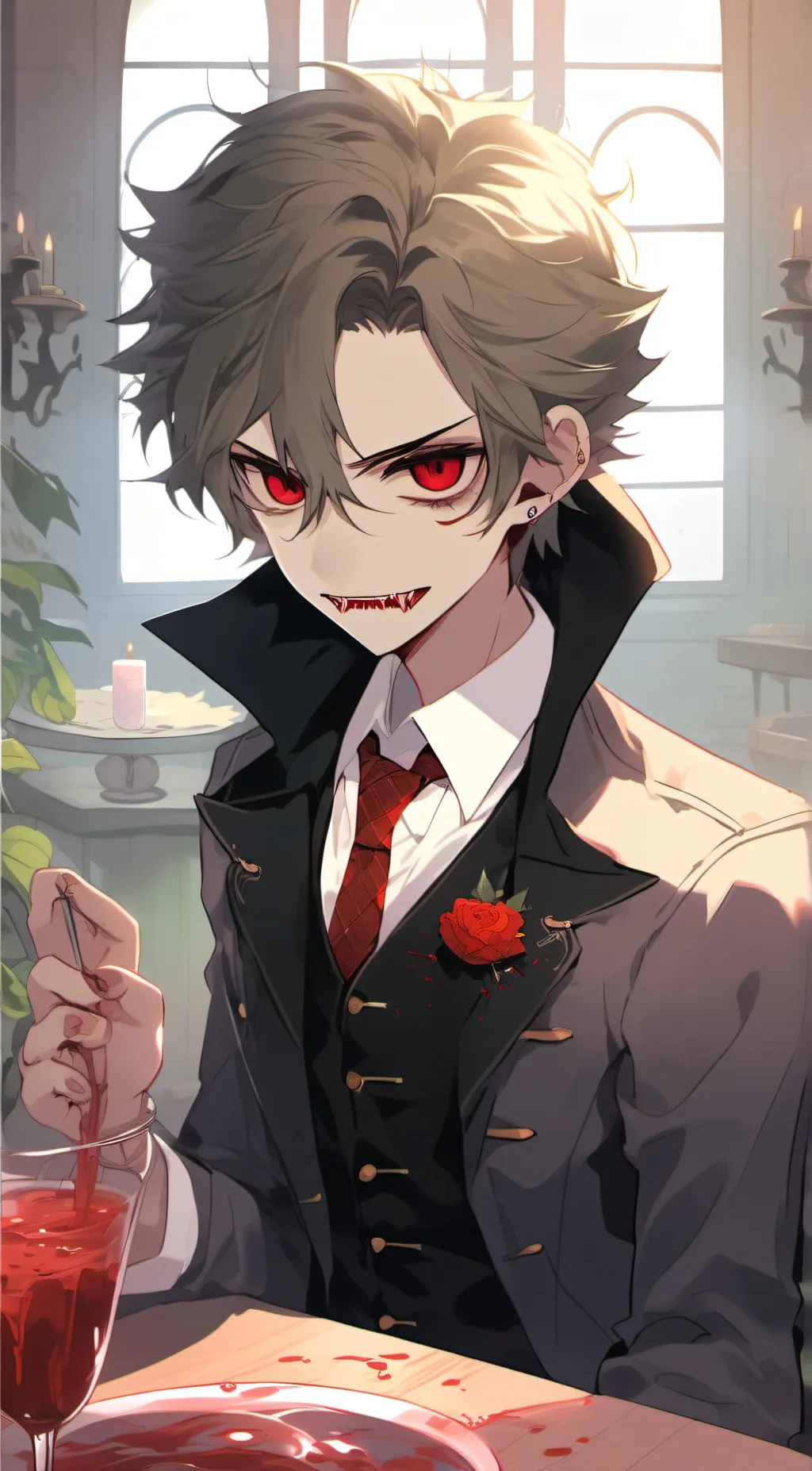 ai character: Devil background