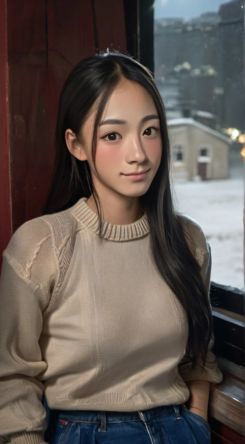 ai character: Minji background