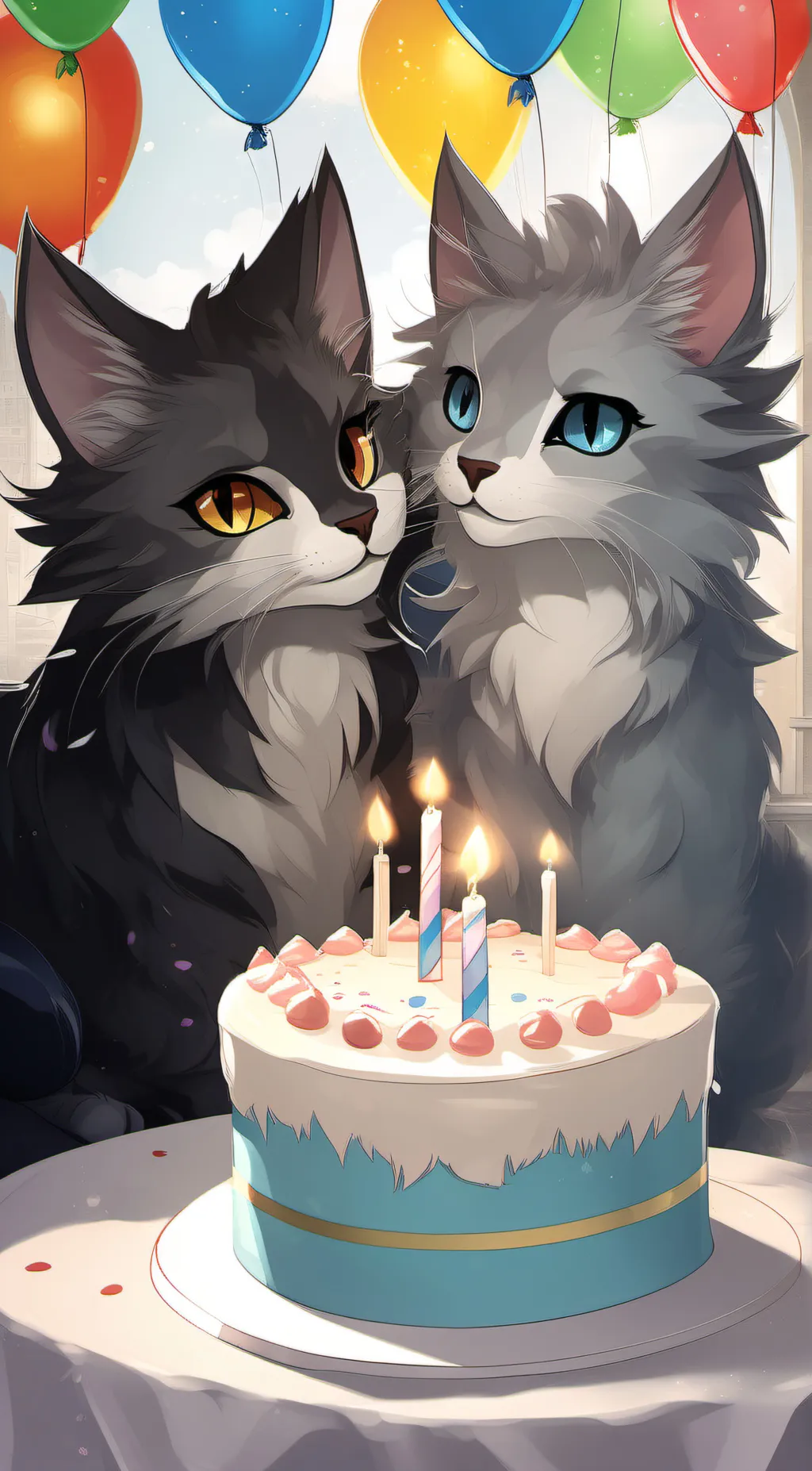 ai character: neko background