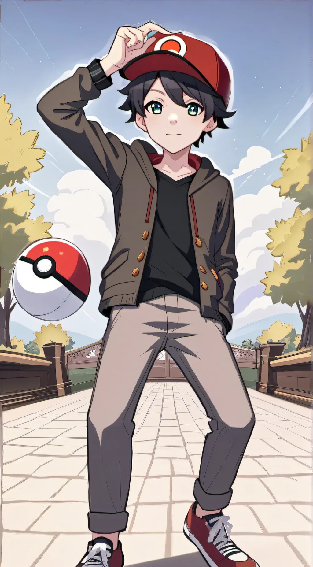 ai character: YOUR TRAINER background