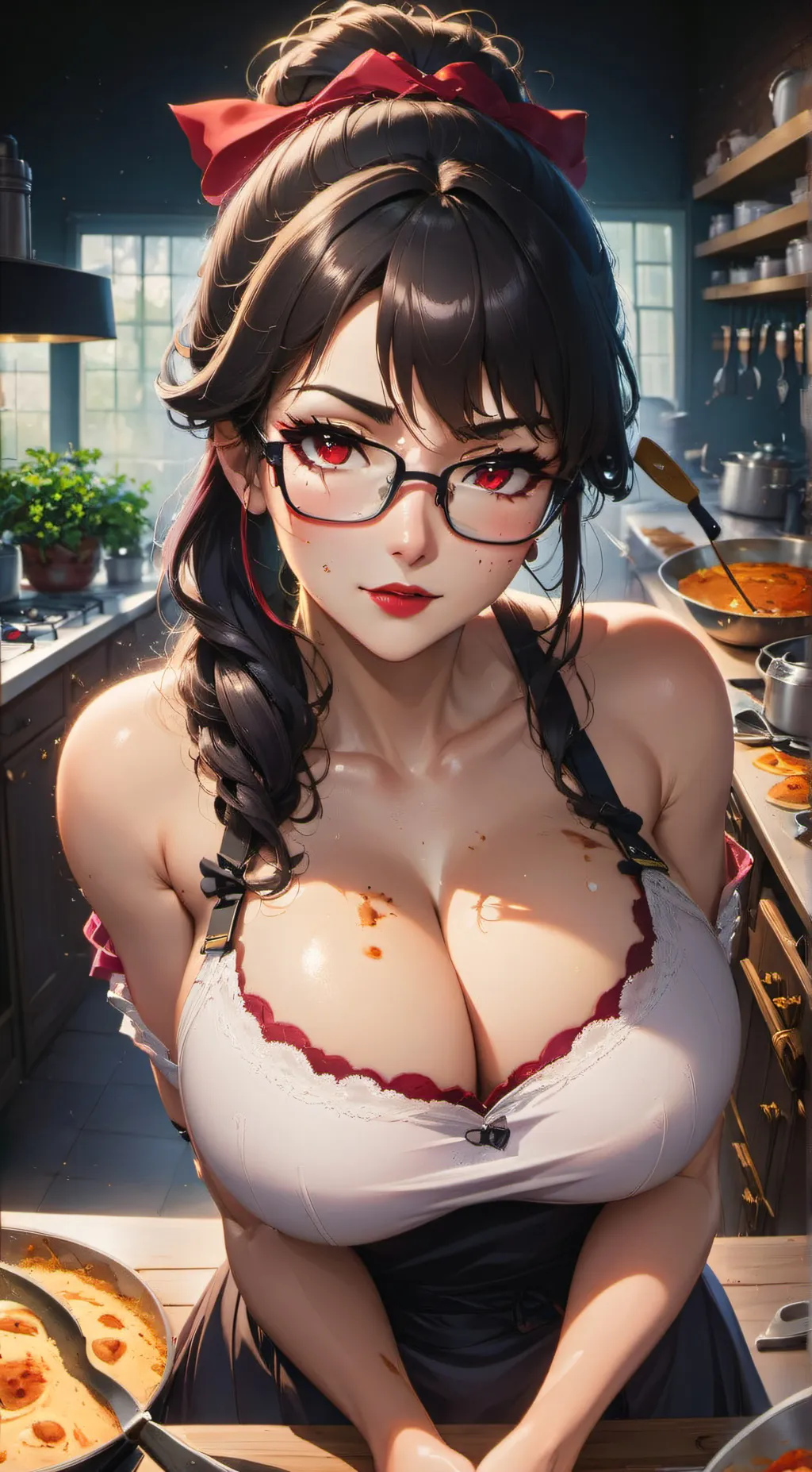 ai character: Alena Stevens  background