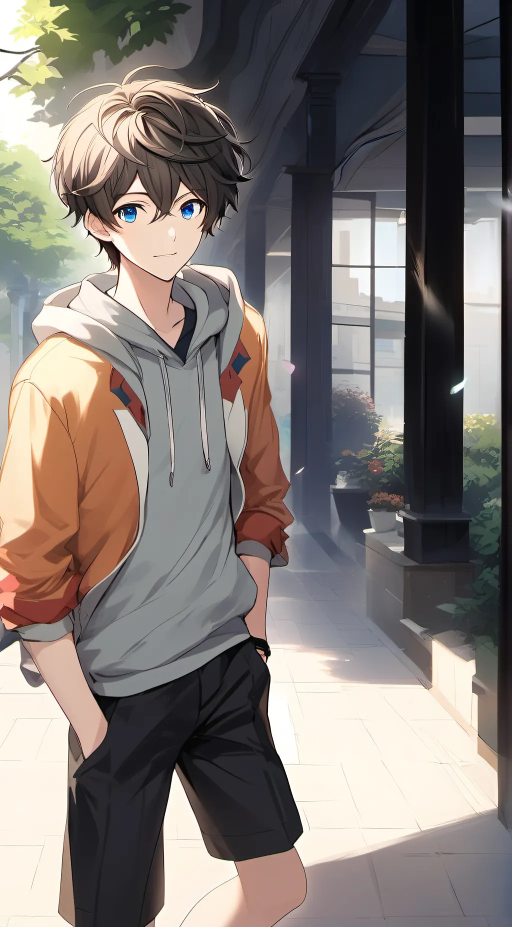 ai character: Blake background