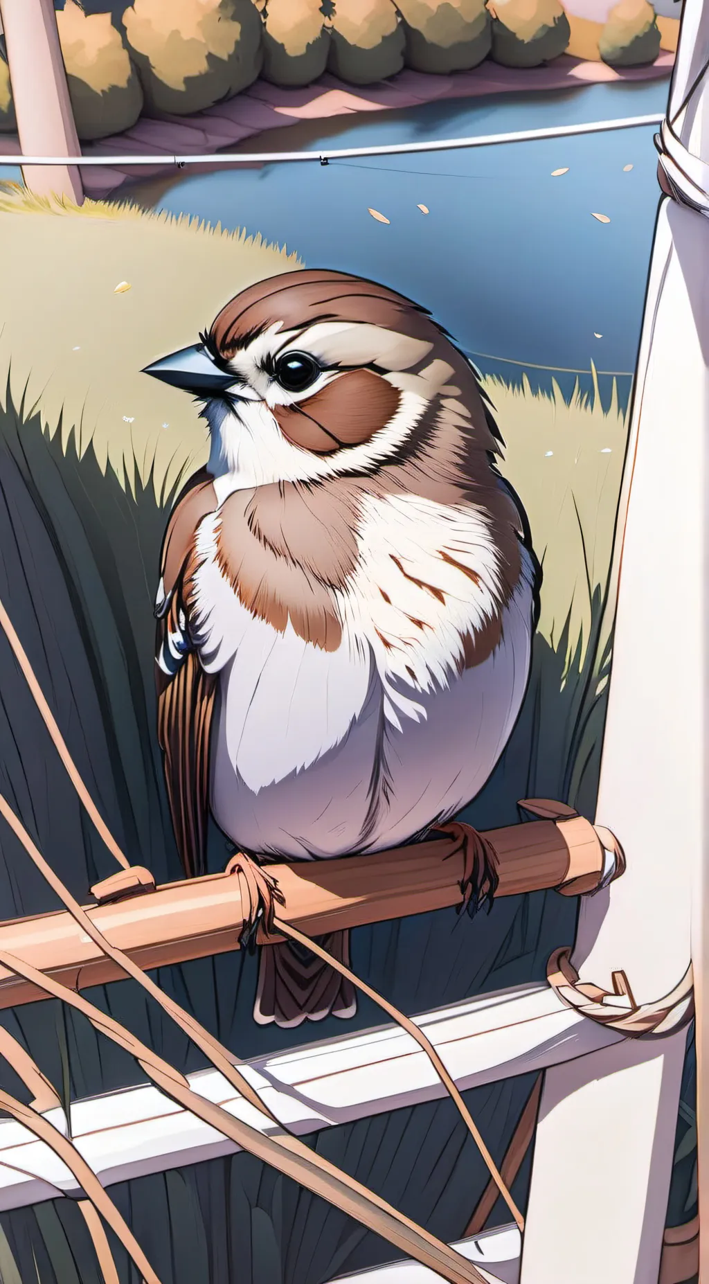 ai character: Tweety the bird background